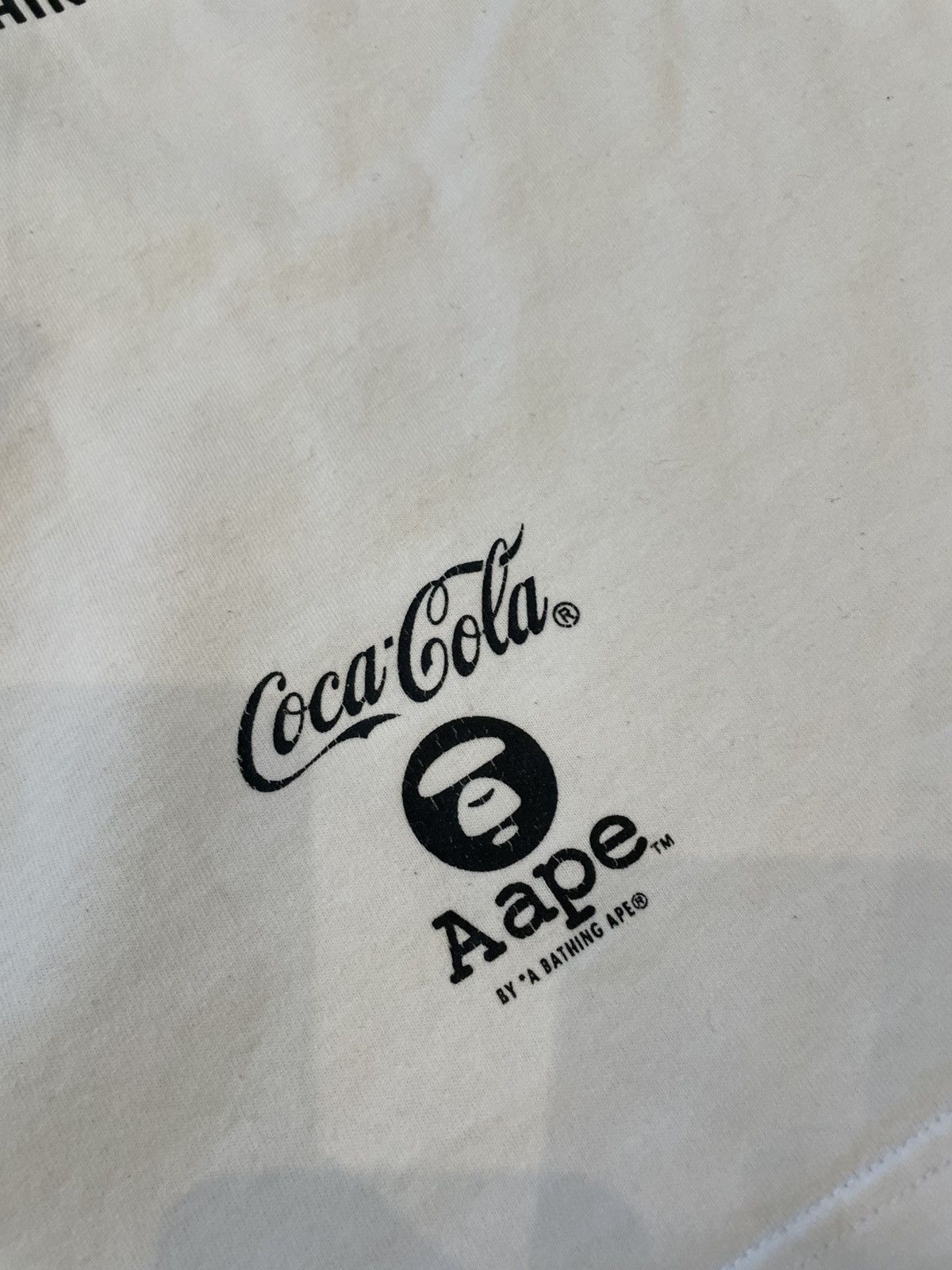 Bape × Coca Cola Aape by A Bathing Ape T-shirt size L Coca-Cola collaboration Size US L / EU 52-54 / 3 - 13 Thumbnail