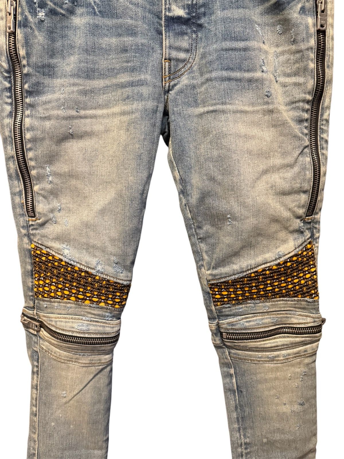Amiri 🔥Brand New🔥Velvet PJ MX2 Jean Denim Size US 31 - 8 Thumbnail
