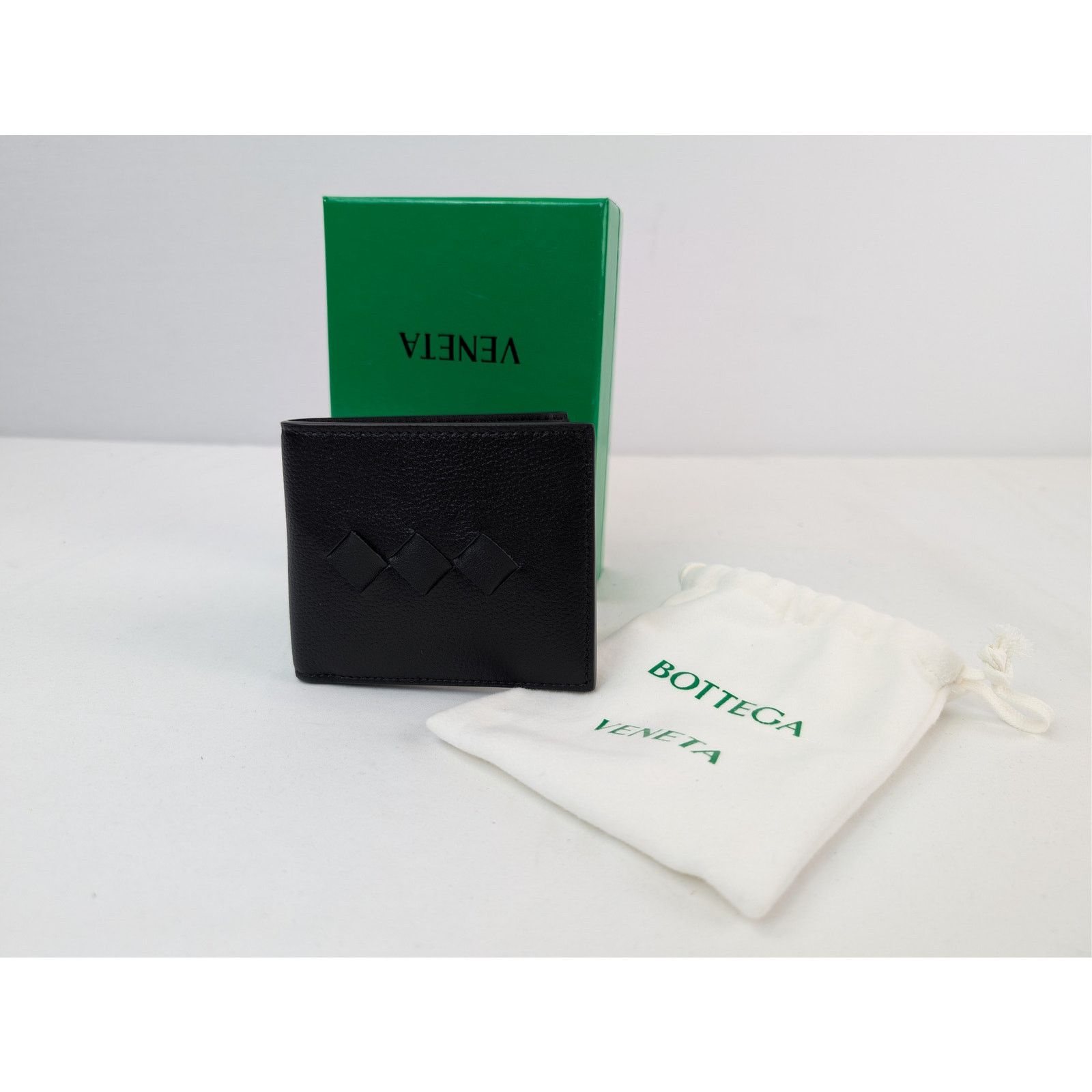Bottega Veneta o1rshd1 Size: OS / Classic Leather Wallet in Black Size ONE SIZE - 13 Thumbnail