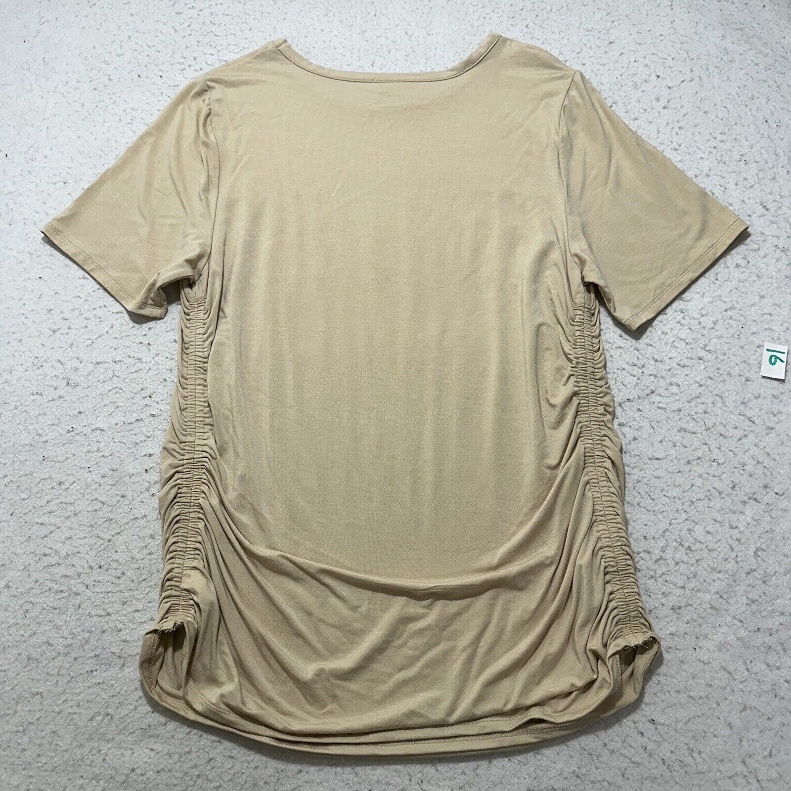 Other A New Day XXL Maternity Pullover T Shirt Tan Beige Tee Size XXL / US 16-18 / IT 52-54 - 10 Thumbnail