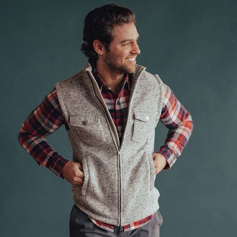 Other The Normal Brand Lincoln Fleece Vest Grey - Large Size US L / EU 52-54 / 3 - 1 Thumbnail