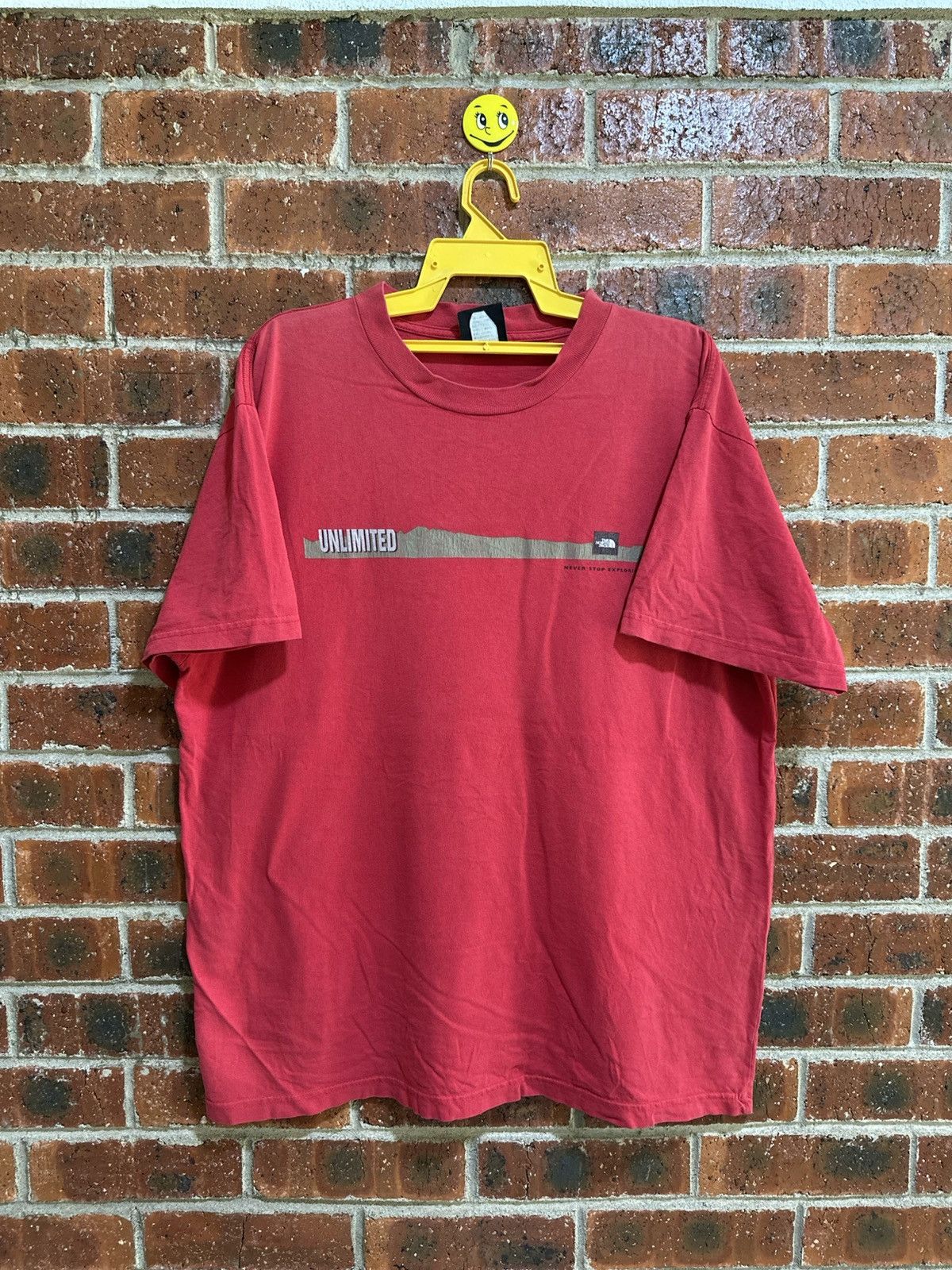 The North Face Vintage The North Face Rock Solid Faded Tee Size US XXL / EU 58 / 5 - 1 Thumbnail