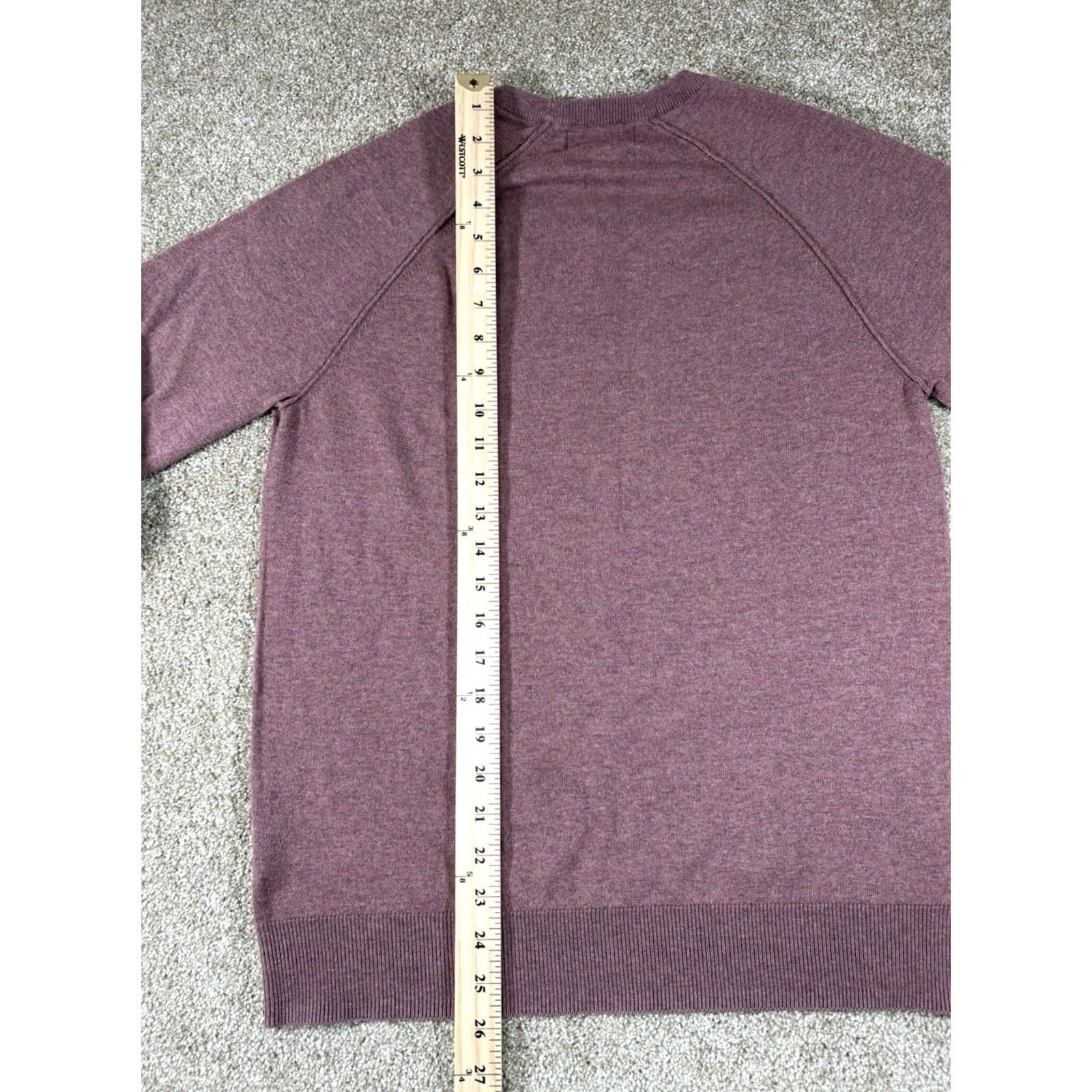 Old Navy Old Navy Sweater Mens Pullover Crew Neck Red M Regular Knit Lightweight Casual Formal Travel Workwear - Size US M / EU 48-50 / 2 - 6 Thumbnail