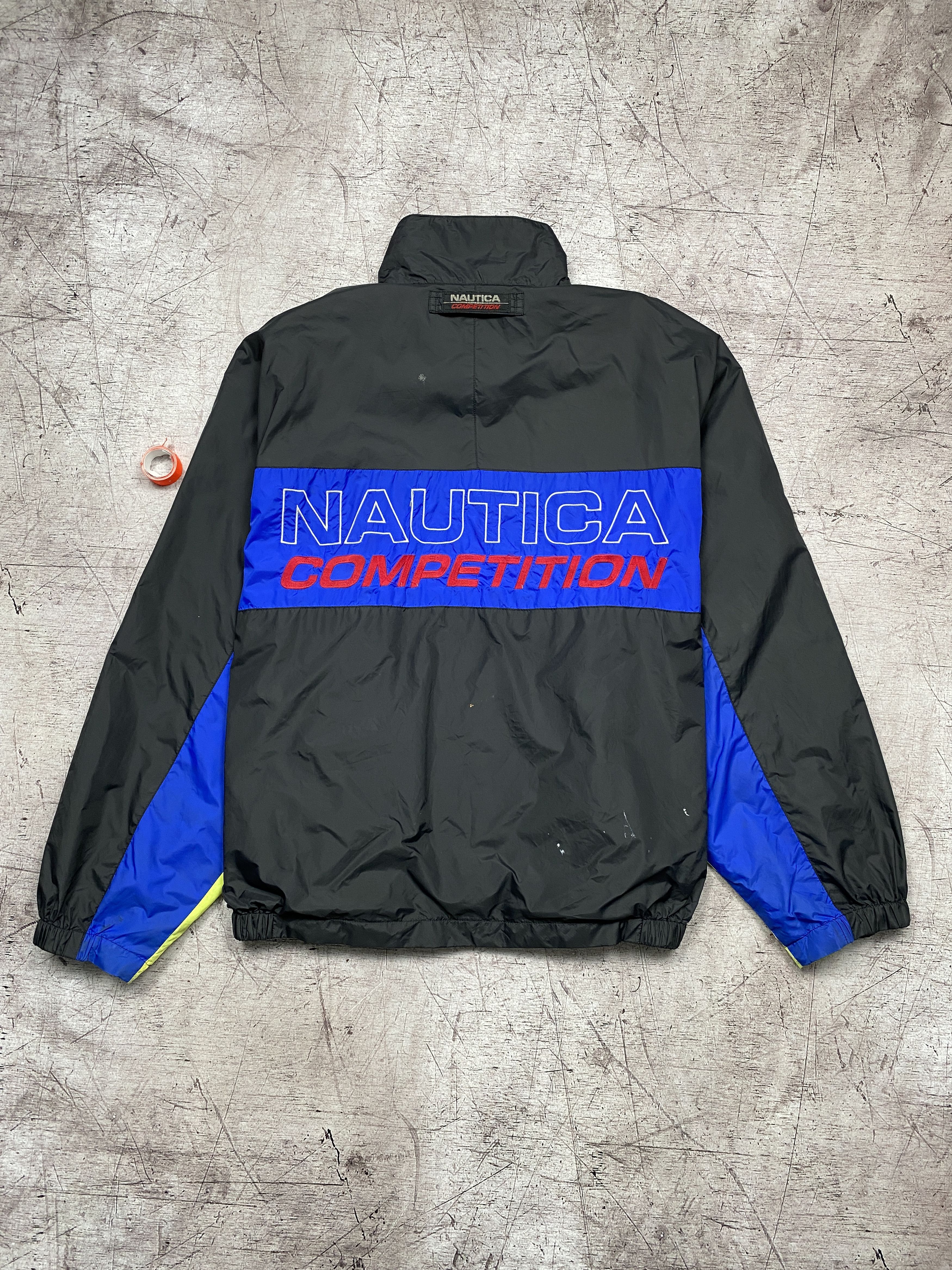 Nautica × Vintage Nautica Competition Vintage Mens Nylon Windbreaker Jacket Size US L / EU 52-54 / 3 - 1 Thumbnail