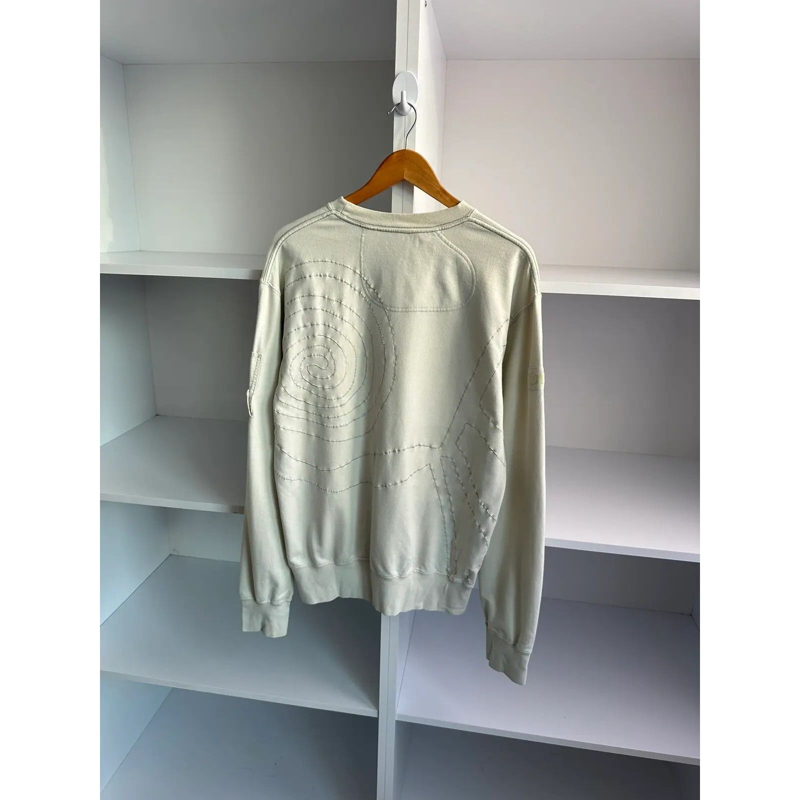 Maharishi VTG Maharishi Avant Garde Archival Beige Sweatshirt Size US M / EU 48-50 / 2 - 11 Thumbnail