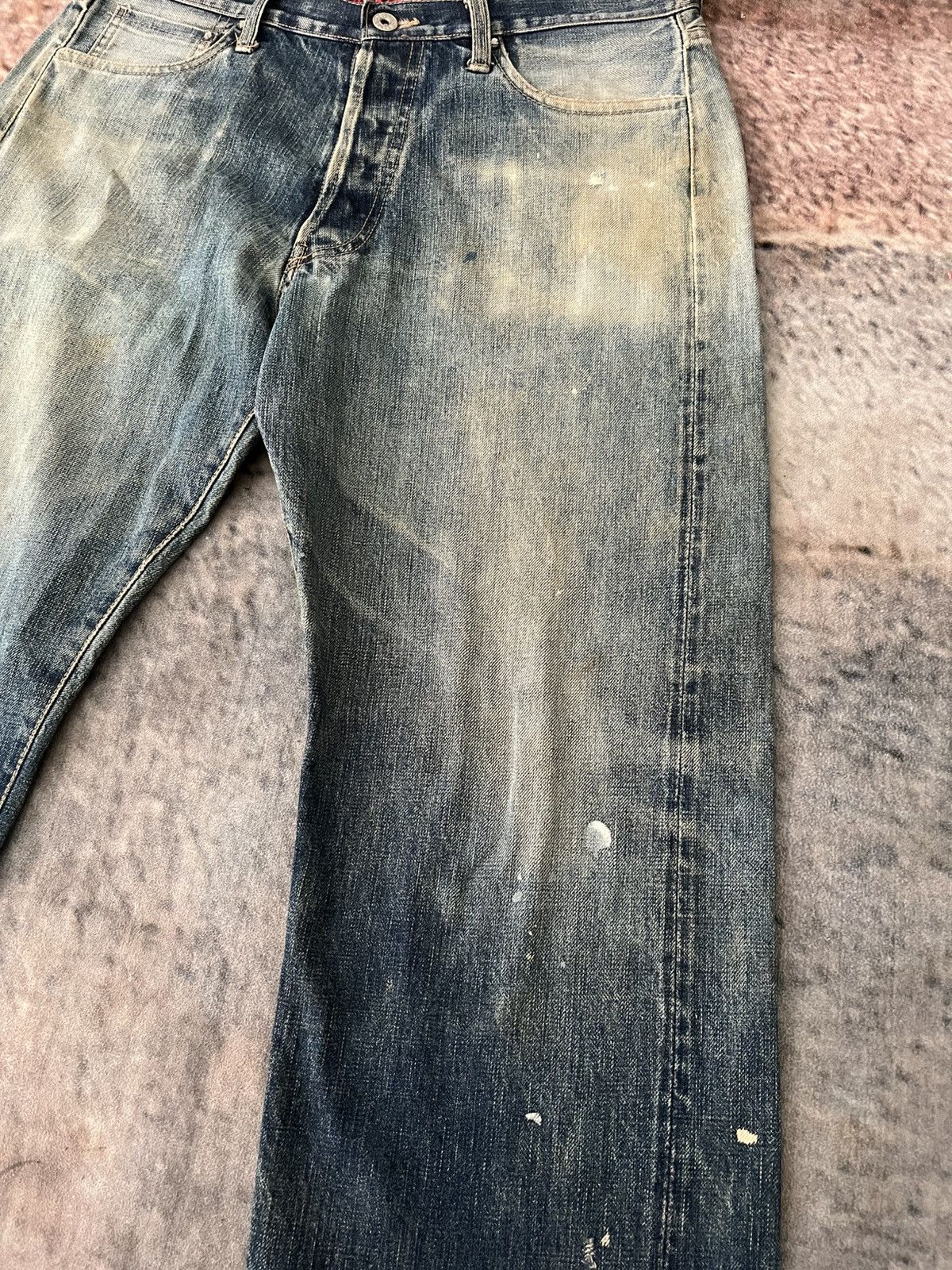 If Six Was Nine × Japanese Brand × Vintage Vintage Selvadge Isquare Denim Size US 34 / EU 50 - 5 Thumbnail
