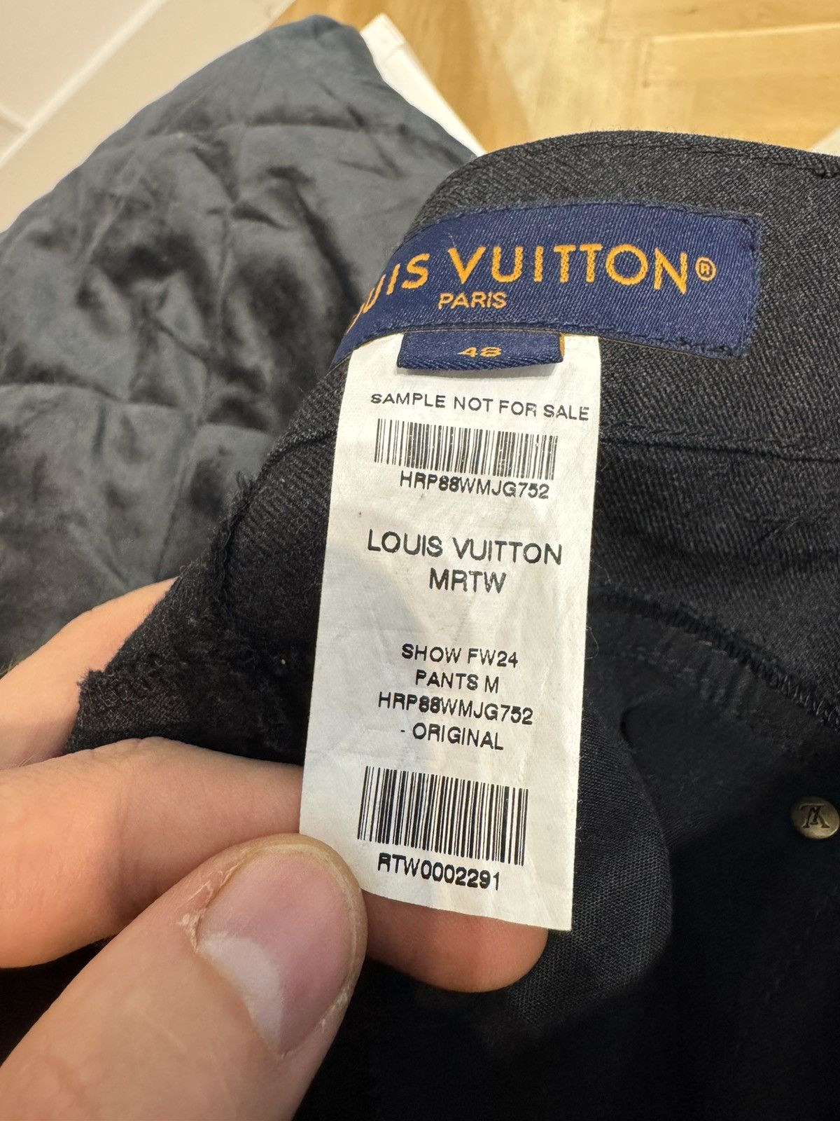 Louis Vuitton Louis Vuitton Double Knee Sample Pant Carpenten Luxury Rare Size US 31 - 11 Thumbnail