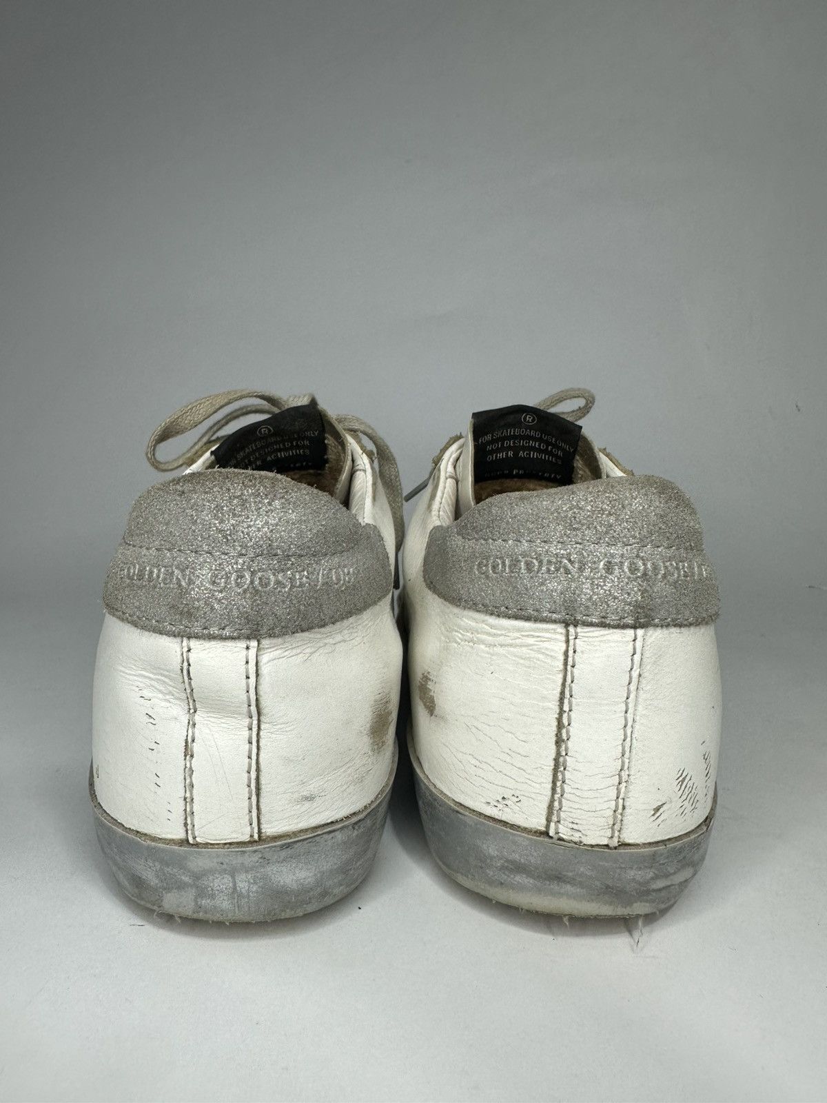 Golden Goose Golden Goose Superstar Distressed Leather Men’s Sneakers. Size US 7 / EU 40 - 4 Thumbnail