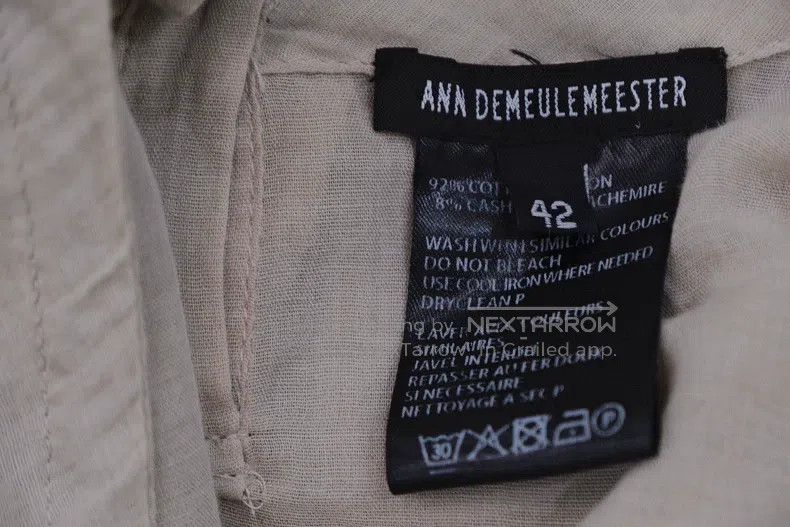 Ann Demeulemeester Ann Demeulemeester Sailor Style Shirt Size M / US 6-8 / IT 42-44 - 4 Thumbnail