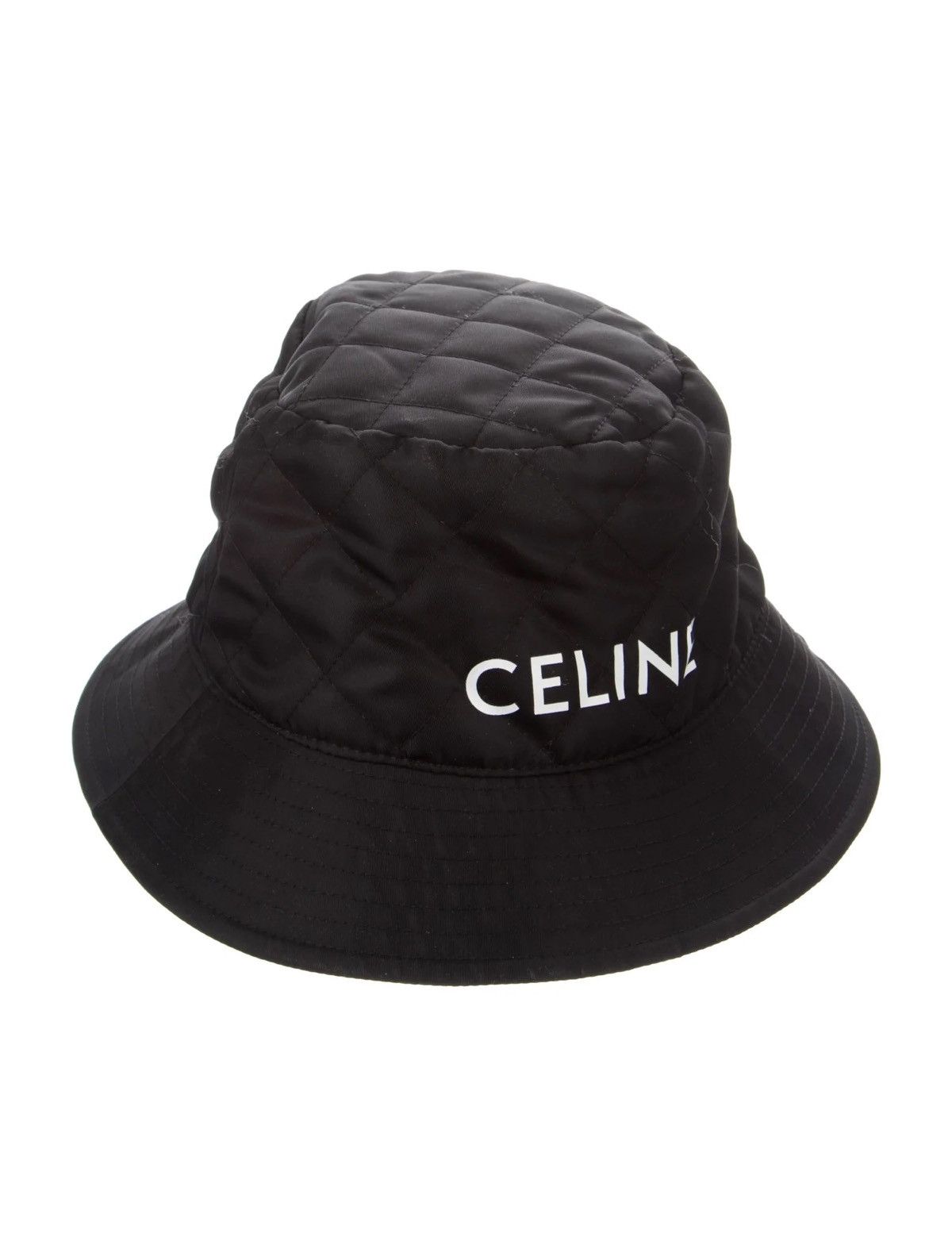 Celine Bucket Hat in Nylon Twill