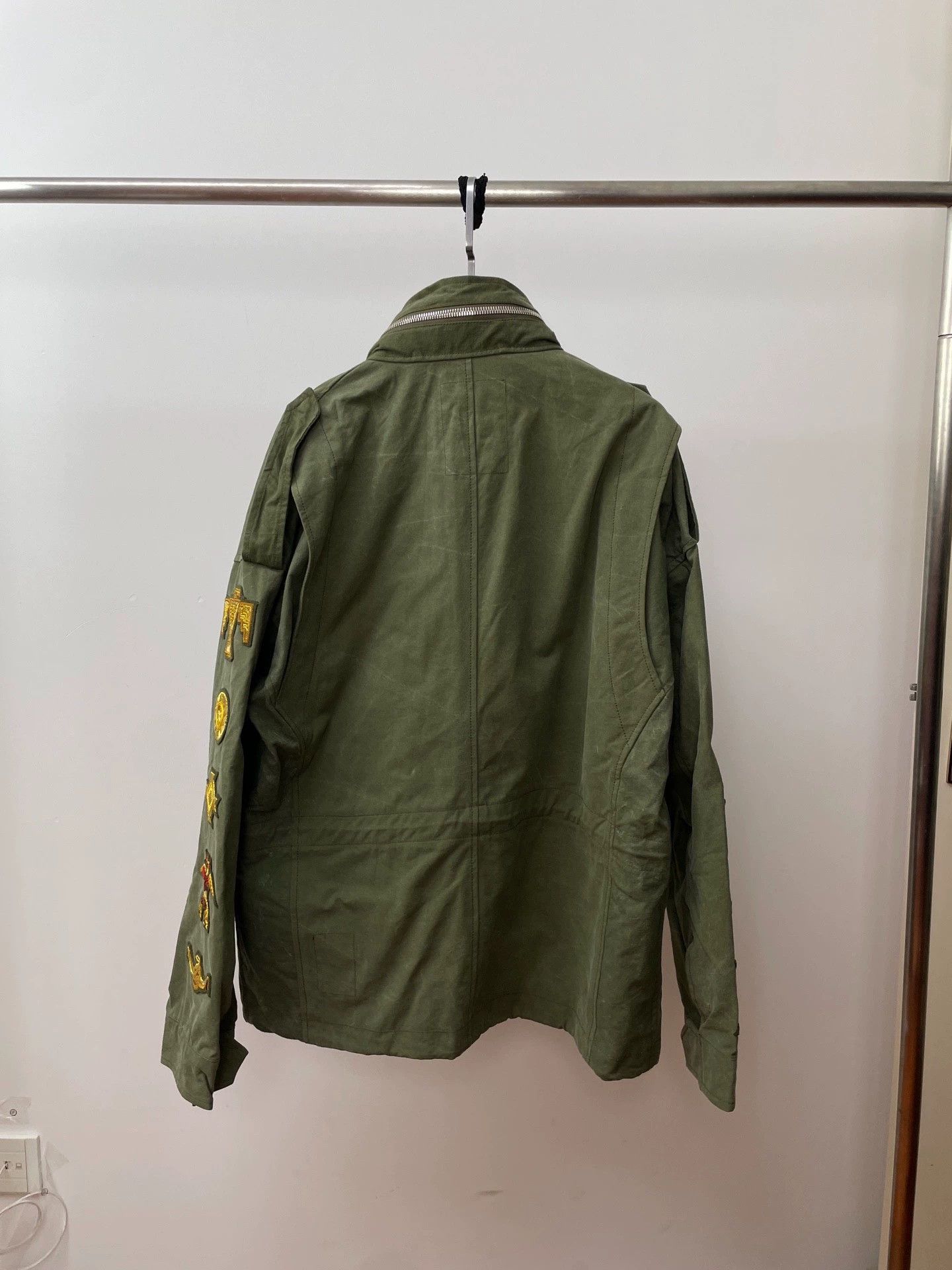 READYMADE Readymade Tent Jacket Indian Brass Embroidery Size 2 Size US M / EU 48-50 / 2 - 2 Thumbnail