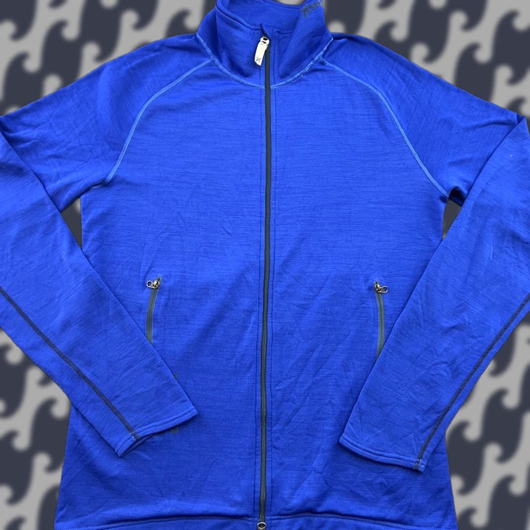 Houdini Houdini Outright Jacket Mens S Blue Full Zip Polartec Lightweight Stretch Jacket Size US S / EU 44-46 / 1 - 1 Thumbnail