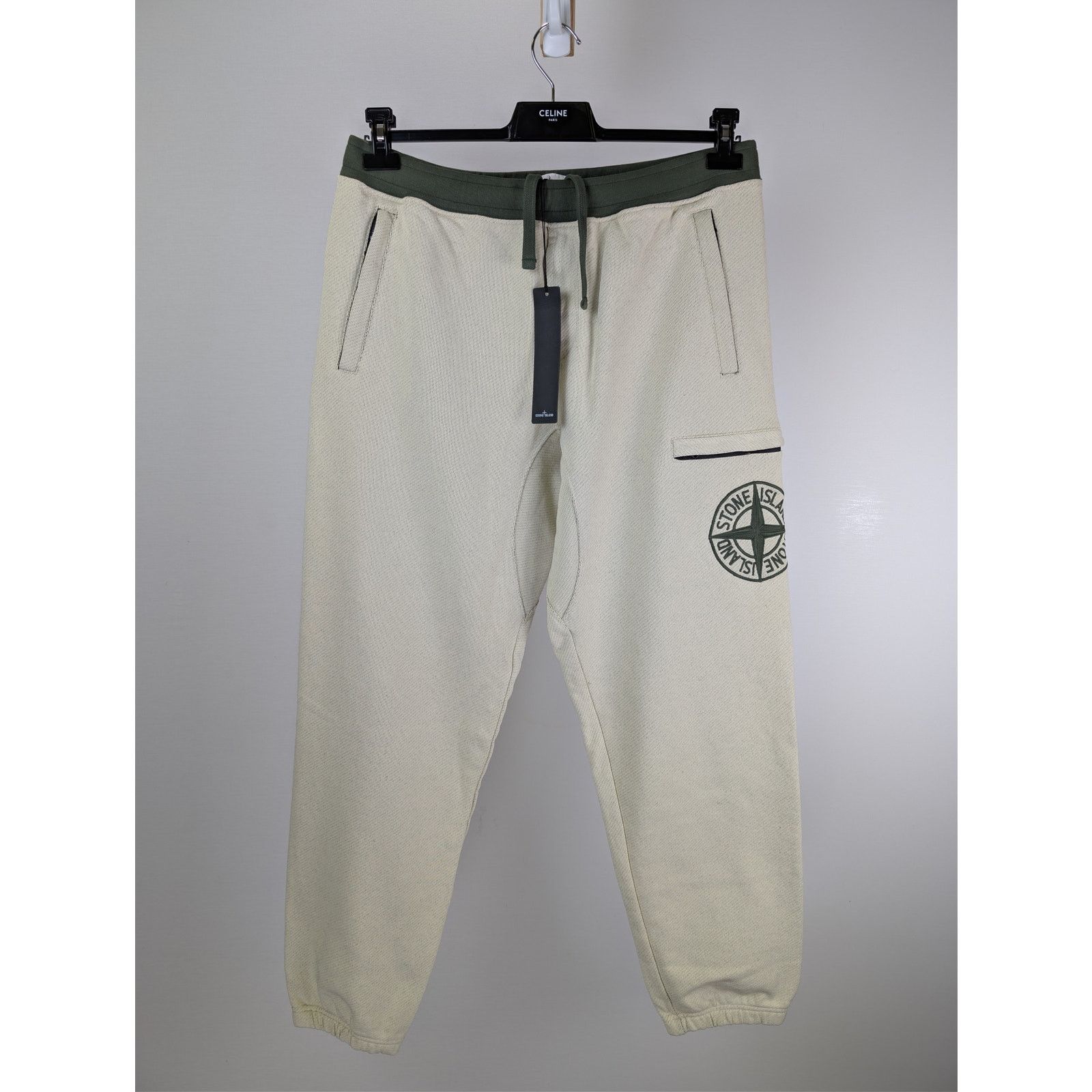 Stone Island o1rshd1 Fleece Pants in Ivory Size US 36 / EU 52 - 9 Thumbnail