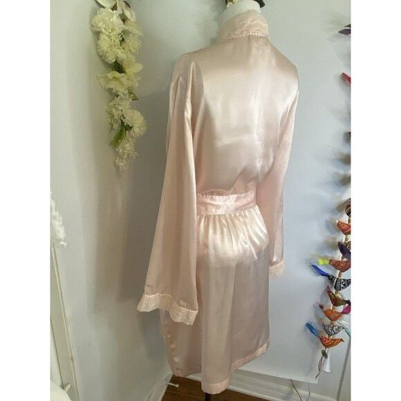 Vintage Vintage Morgan Taylor Intimates Robe Pink Women's Size Large Size ONE SIZE - 8 Thumbnail