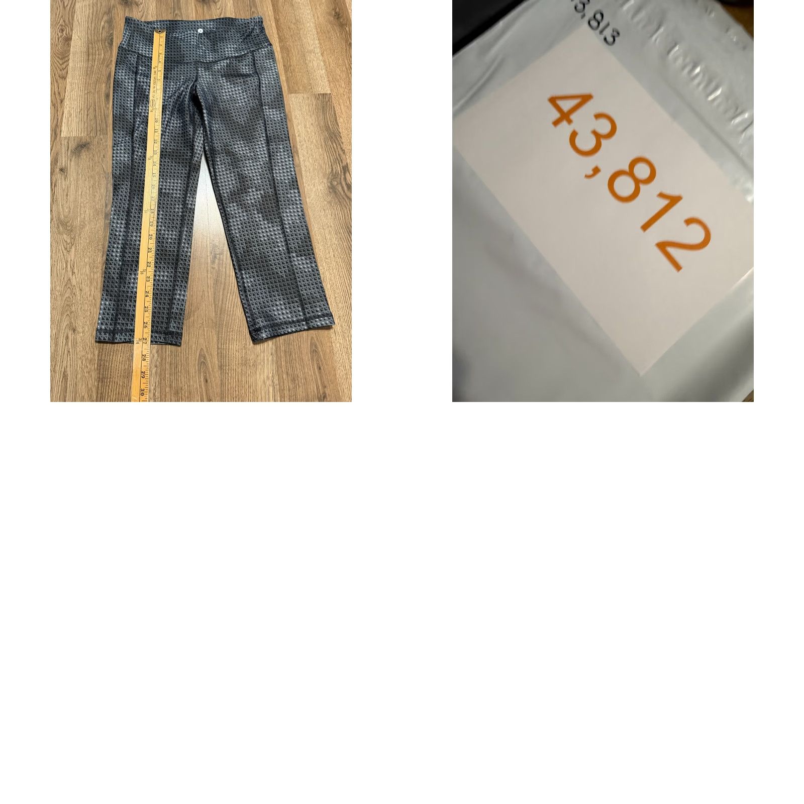 Old Navy Old Navy Pants Women's Medium Gray Activewear Capri Leggings Pull On Size 32" / US 10 / IT 46 - 9 Thumbnail