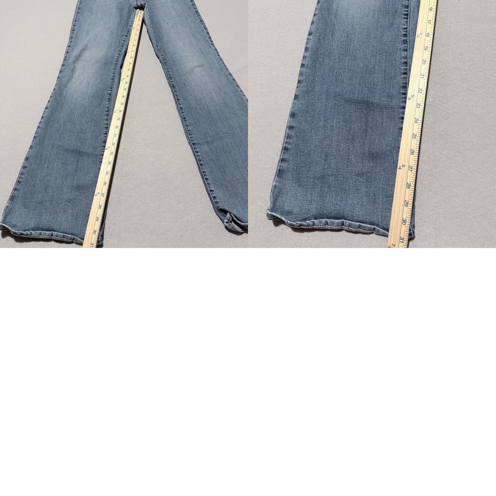Gap Gap Jeans Women's Bootcut Light Blue 31 Regular Mid Rise 5-Pocket Denim - 31 Jeans Size 24" / US 00 / IT 34 - 9 Thumbnail
