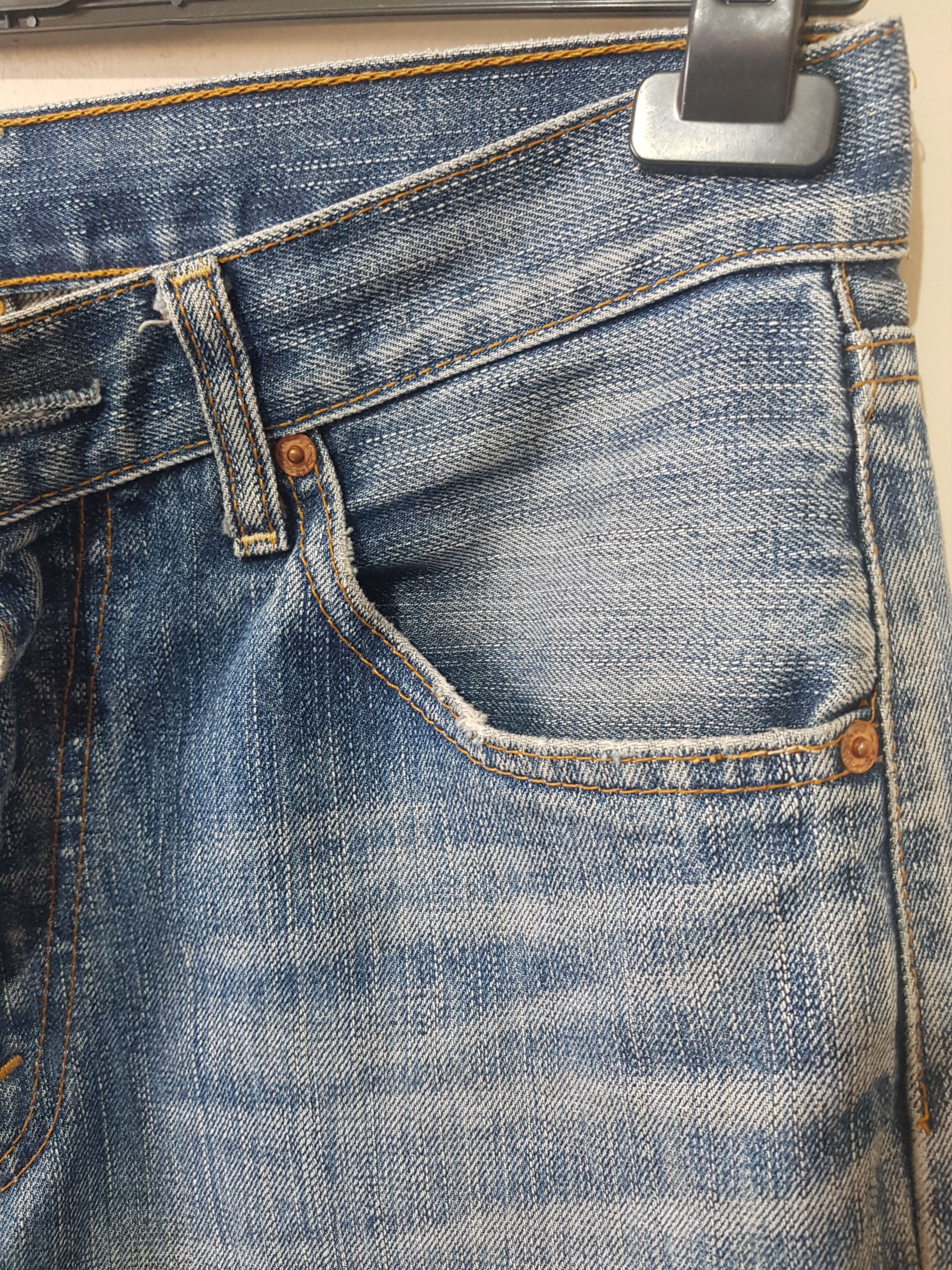 Levi's Vintage Levi's 503 Faded Distressed Jeans Size US 31 - 3 Thumbnail
