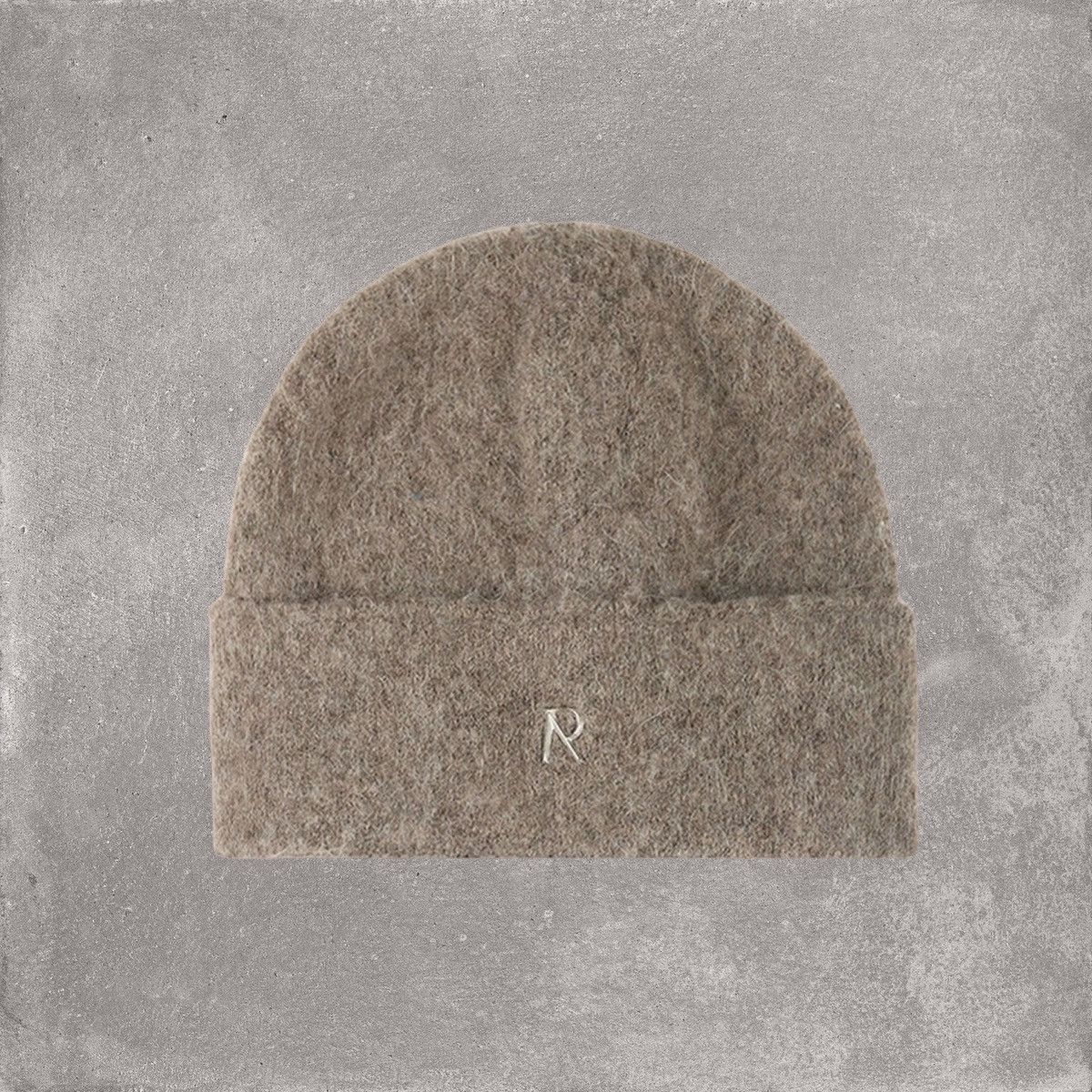 Represent Beanie Textured Knit Nero Beanie Hat