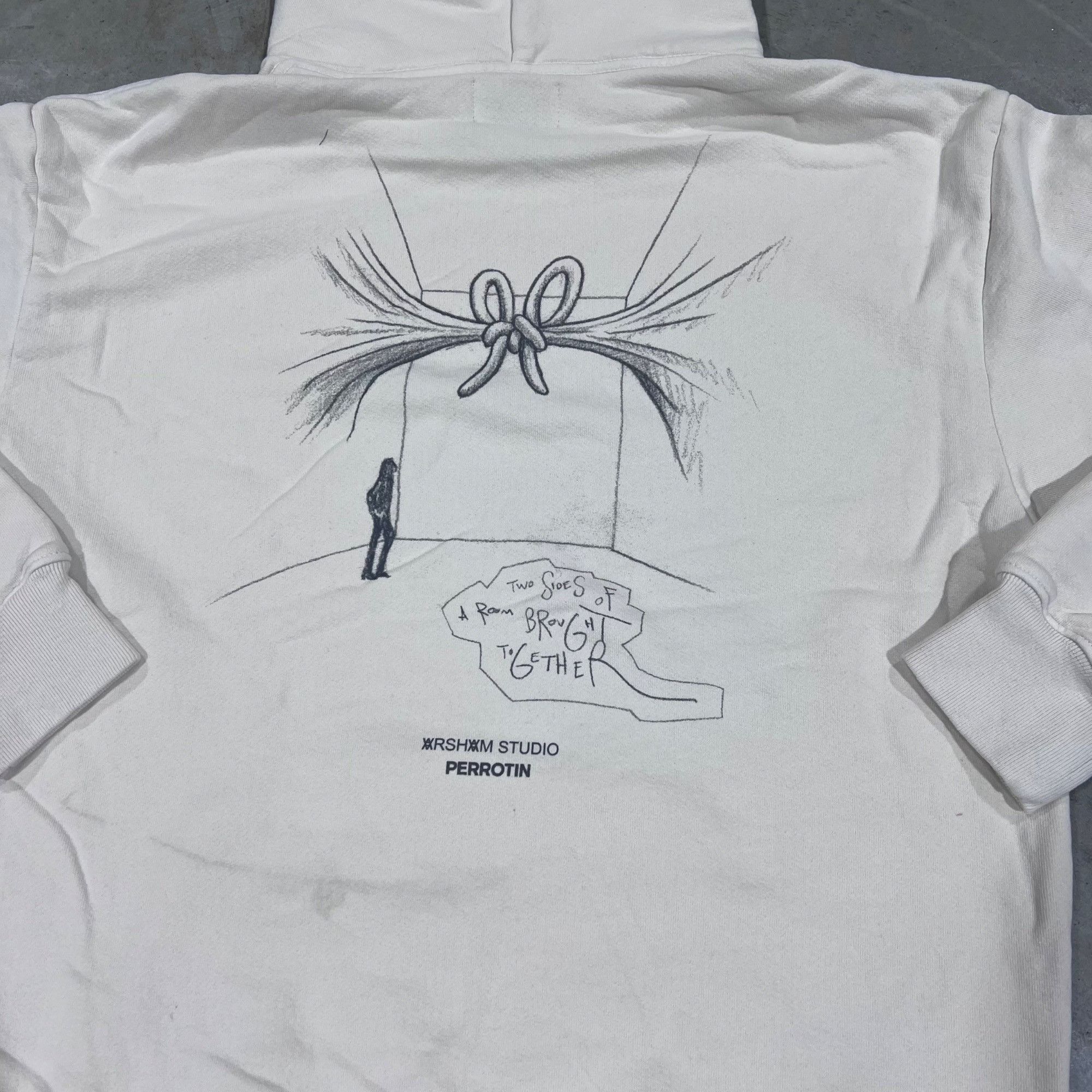 Daniel Arsham NEW DANIEL ARSHAM 20 YEARS CREAM KNOT HOODIE SZ MEDIUM Size US M / EU 48-50 / 2 - 5 Thumbnail