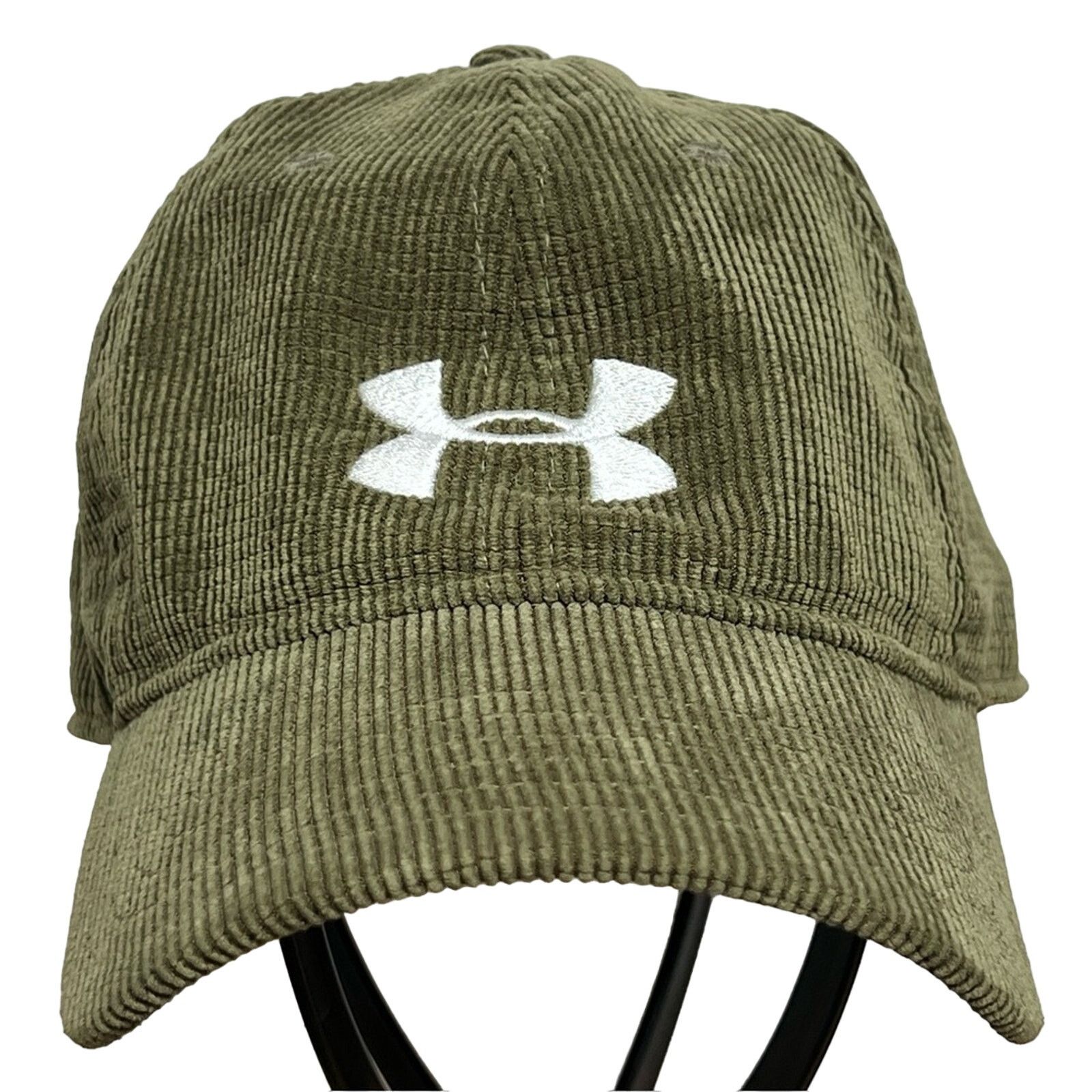 Under Armour Under Armour Corduroy Hat Strap Back Military Green Army L Size ONE SIZE - 1 Thumbnail
