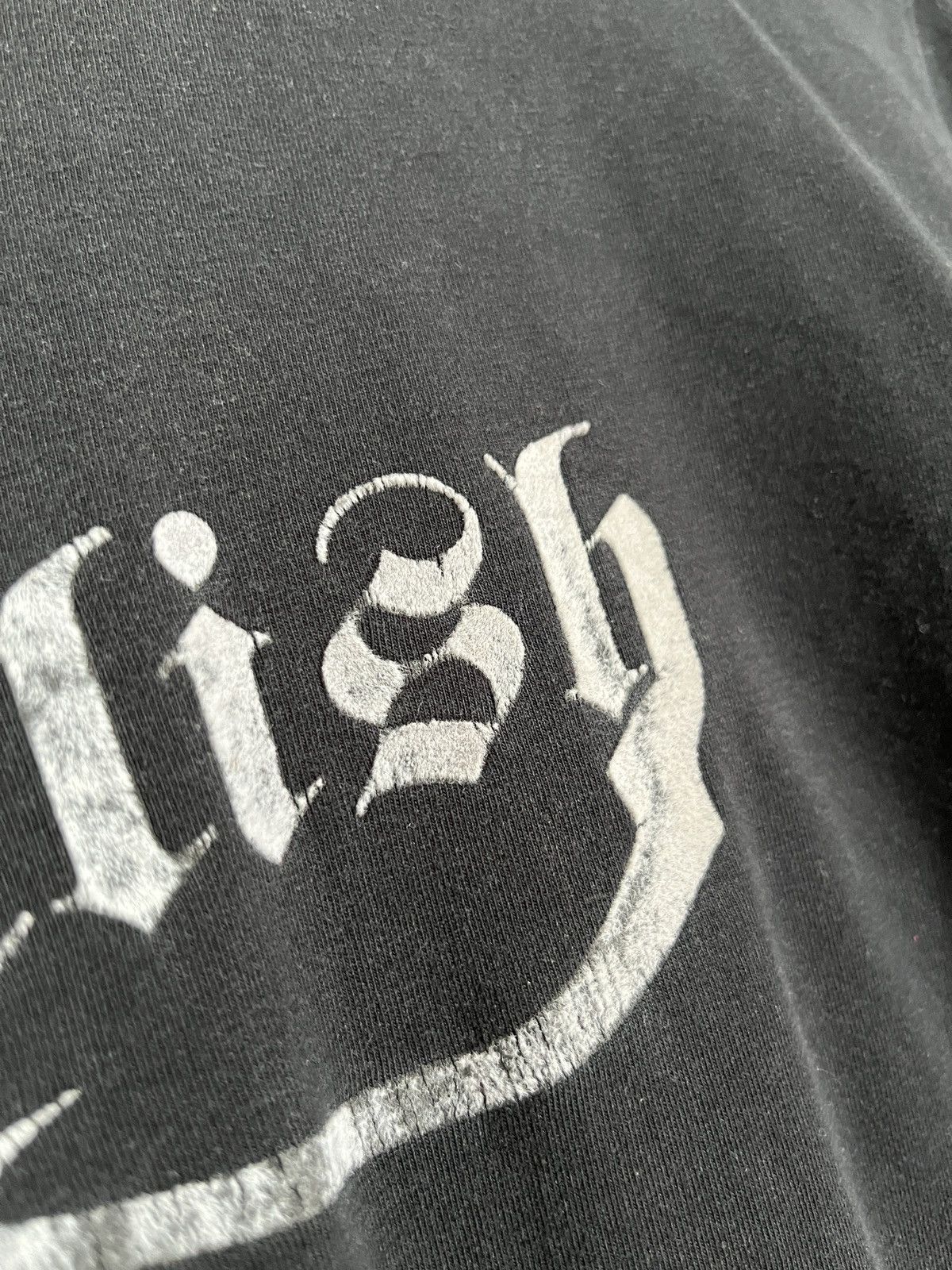 Vintage y2k DEVILISH Grunge Punk Gothic T-shirt Size L / US 10 / IT 46 - 3 Thumbnail