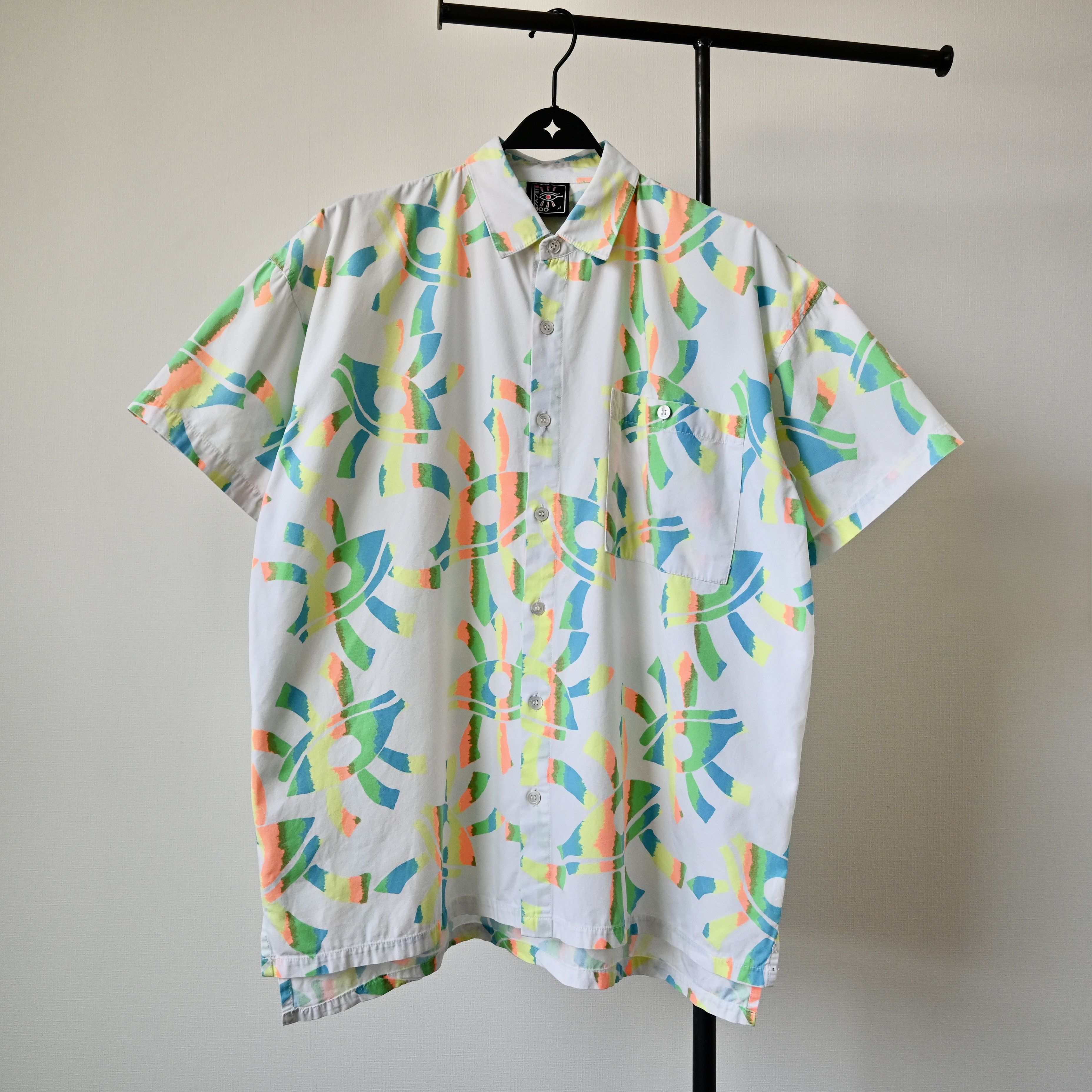 Japanese Brand VTG 1980-1990s PEAKABOO cotton Hawaiian shirt Size US L / EU 52-54 / 3 - 1 Thumbnail