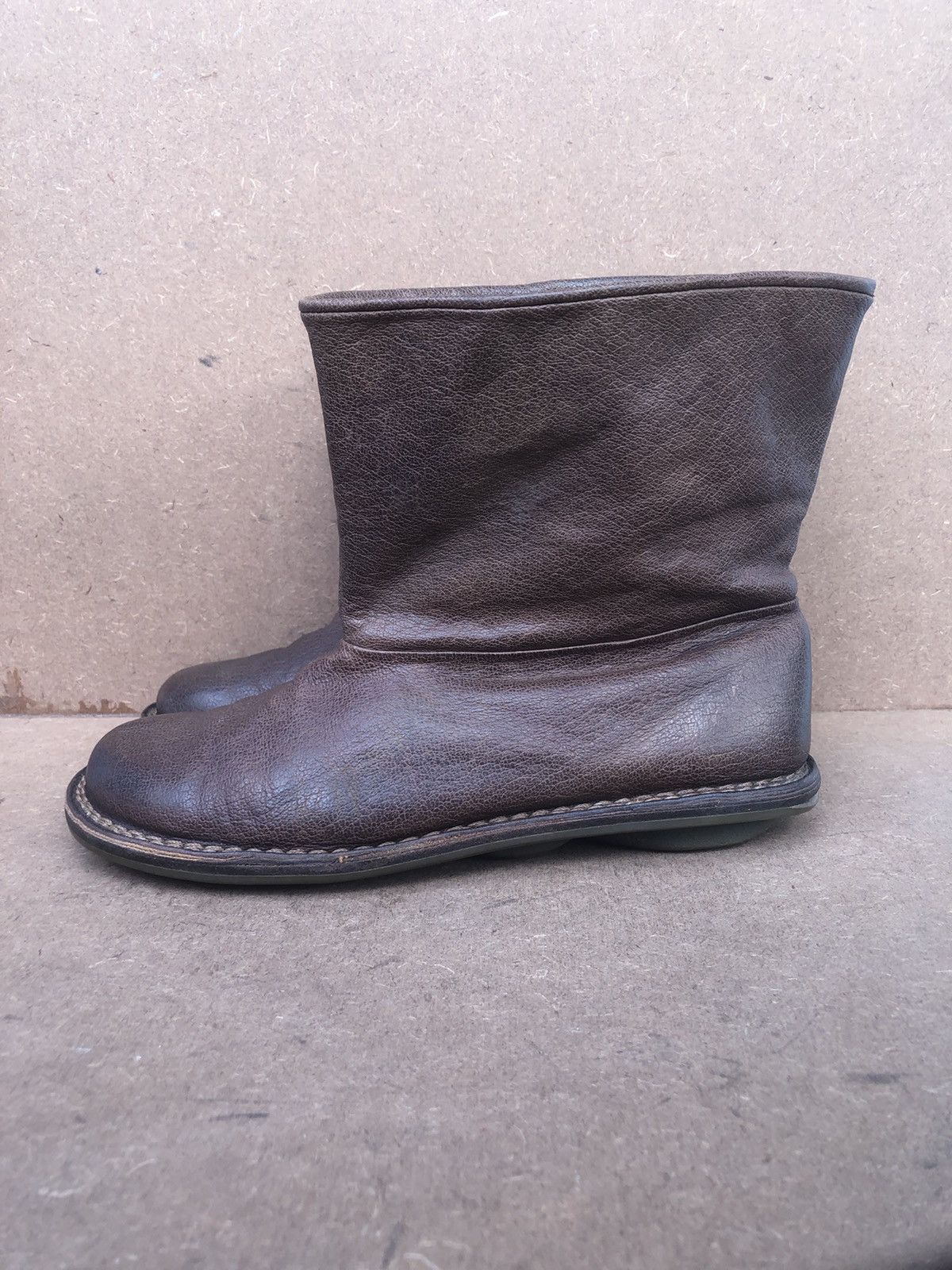 Trippen Trippen Brown Leather Women’s Boots Size 40 Size US 9 / IT 39 - 4 Thumbnail