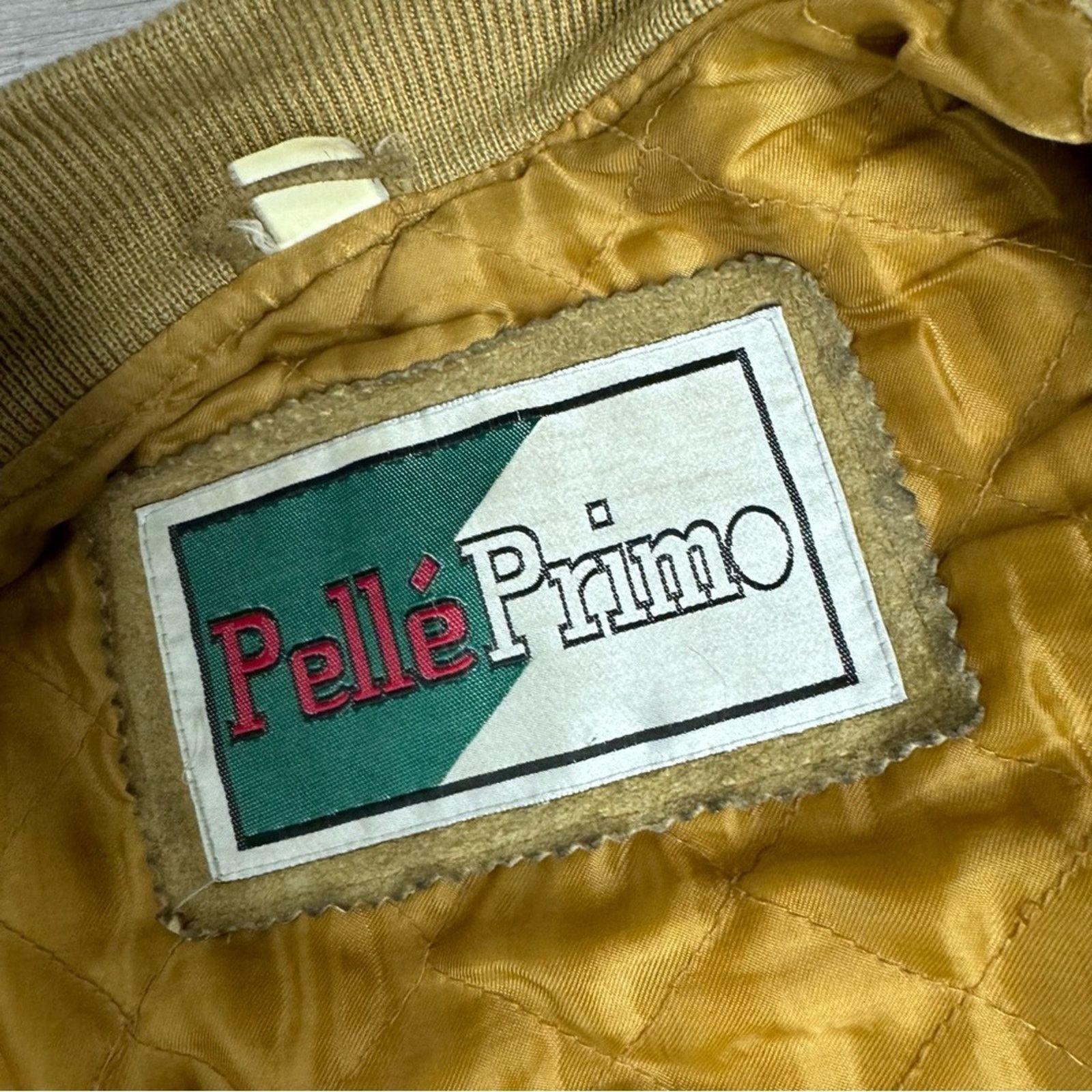 Vintage Vintage 90s Distressed Suede Bomber Jacket Grunge Size US L / EU 52-54 / 3 - 8 Thumbnail