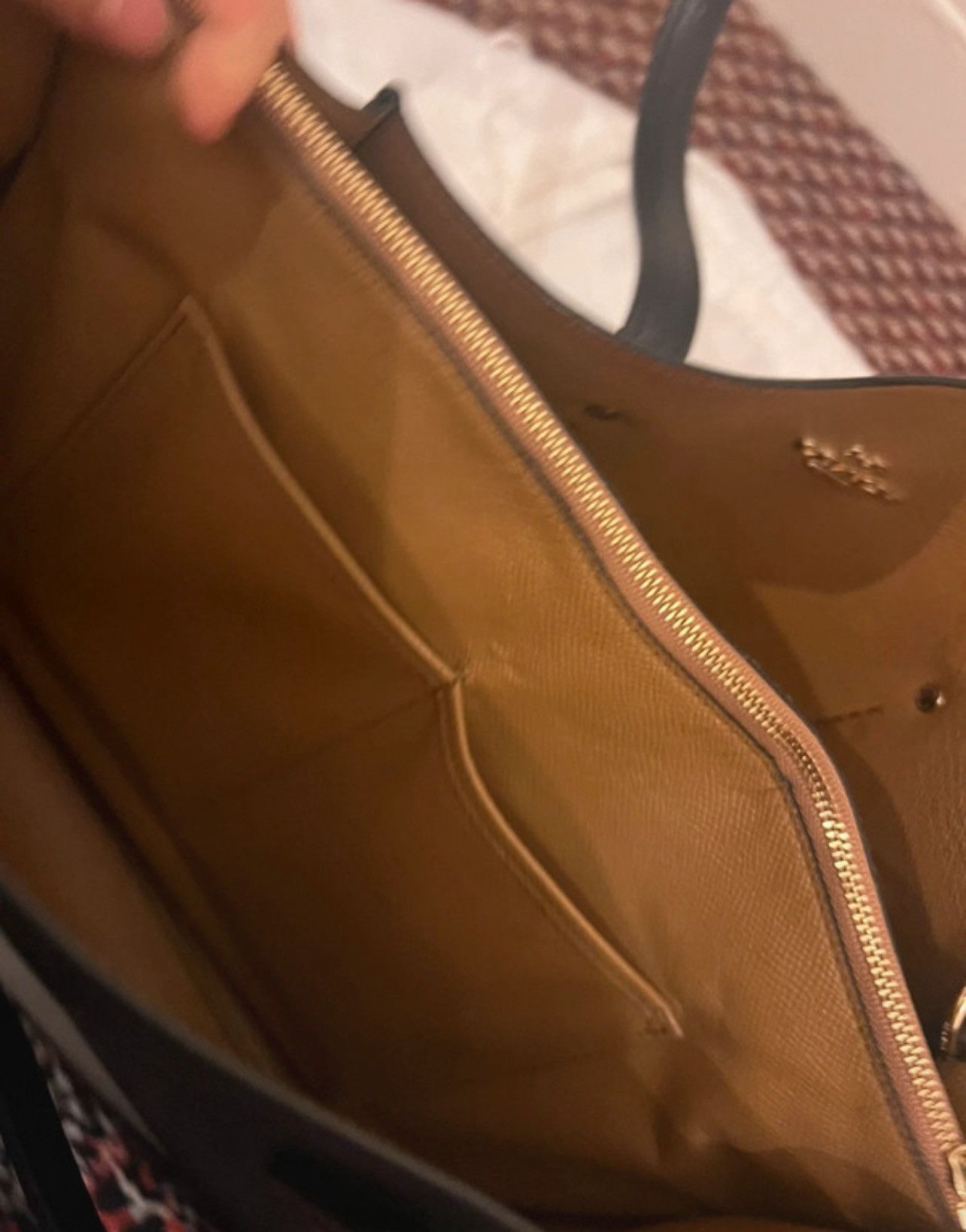 Coach Coach Black Leather Tote Bag – Elegant & Versatile Size ONE SIZE - 12 Thumbnail