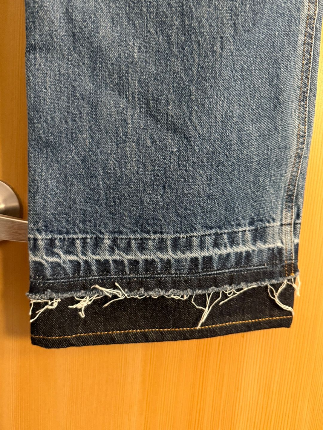 Alexander McQueen Alexander McQueen Blue Straight Leg Jeans Size US 36 / EU 52 - 5 Thumbnail