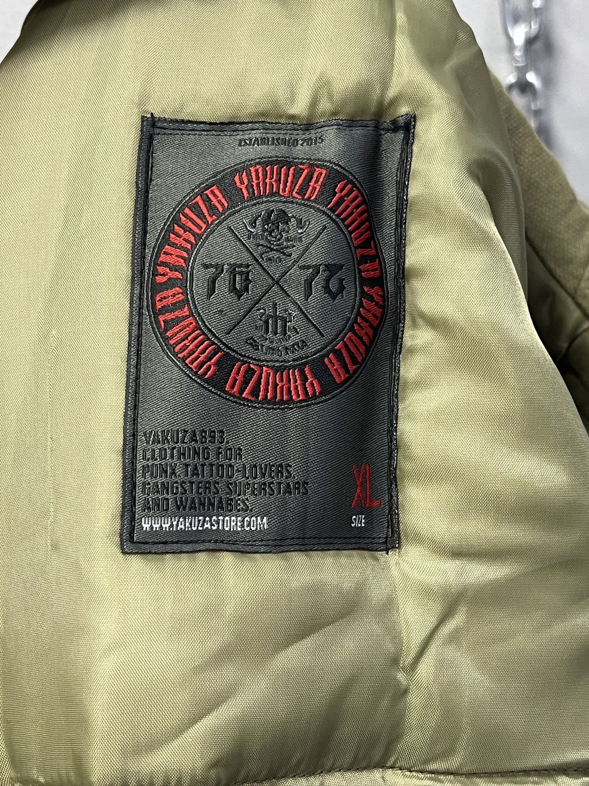 Hysteric Glamour Printed Junya watanabe canvas bomber jacket japanese y2k Size US M / EU 48-50 / 2 - 10 Thumbnail
