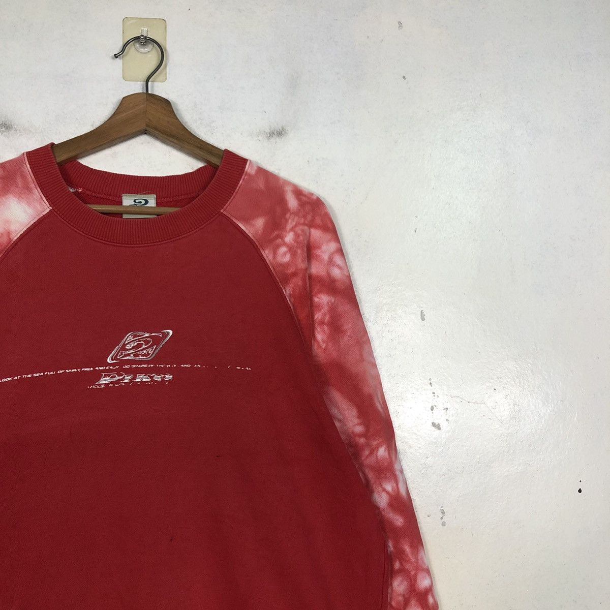 Japanese Brand 📌Vintage Hawaii Piko Acid Wash Design Long Sleeve Size US L / EU 52-54 / 3 - 8 Thumbnail