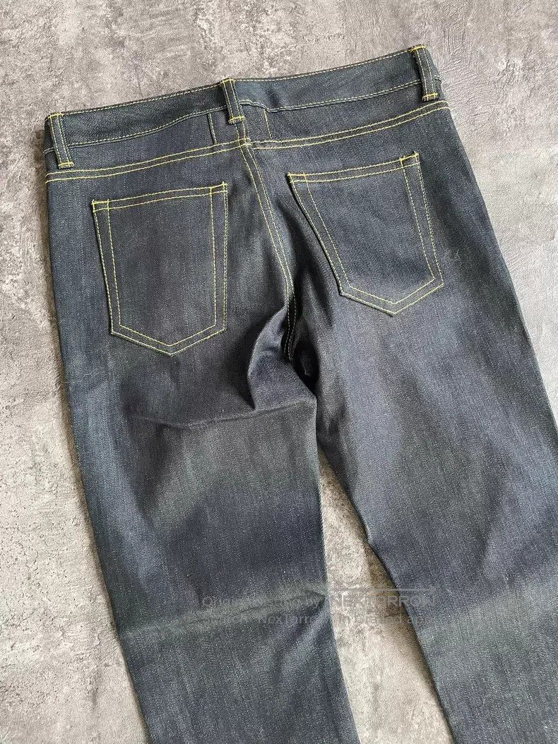Saint Laurent Paris Saint Laurent Paris Indigo Raw Basic Denim Jeans i Size US 27 - 3 Thumbnail