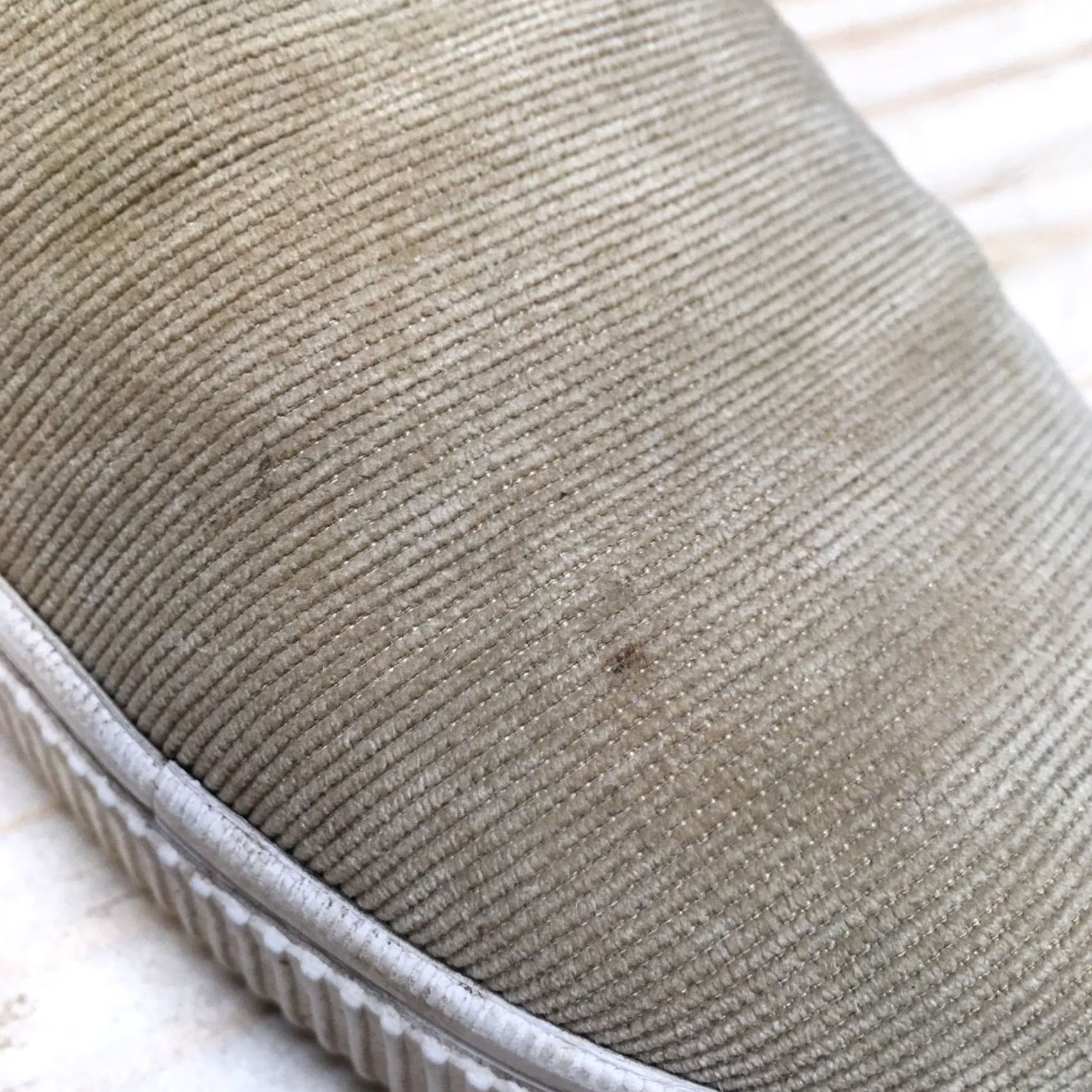 Toms TOMS Mens 9 M Tan Corduroy Lace Up Casual Sneakers Canvas Comfort Shoes Size US M / EU 48-50 / 2 - 5 Thumbnail