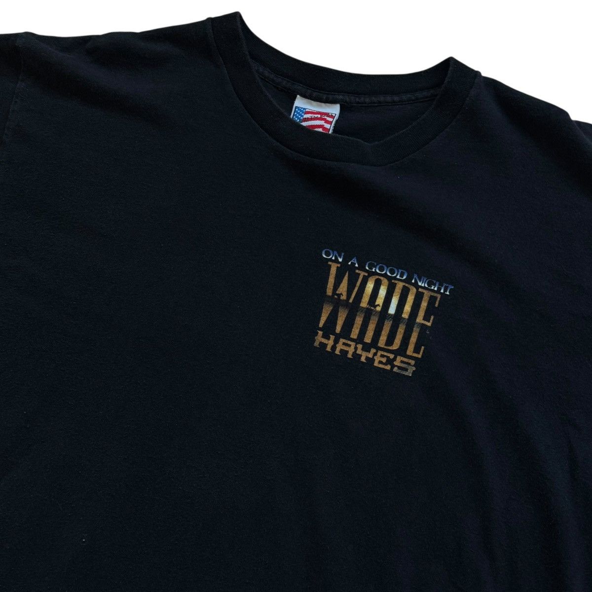 Vintage vintage Wade Hayes On A Good Night tour country music tee Size US XL / EU 56 / 4 - 4 Thumbnail