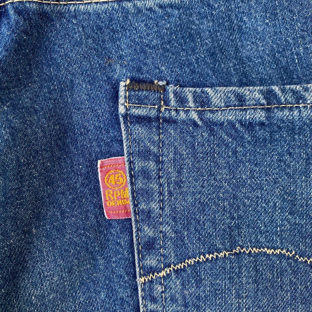 45rpm VINTAGE 90S 45RPM DENIM BLUEWASH STRAIGHT LEG Size US 30 / EU 46 - 2 Thumbnail