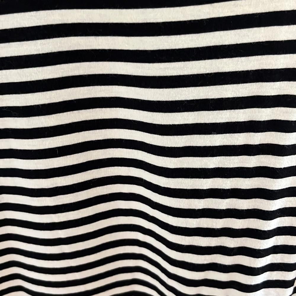 Designer Young, Fabulous and Broke striped ruffle hem dress Size M / US 6-8 / IT 42-44 - 4 Thumbnail