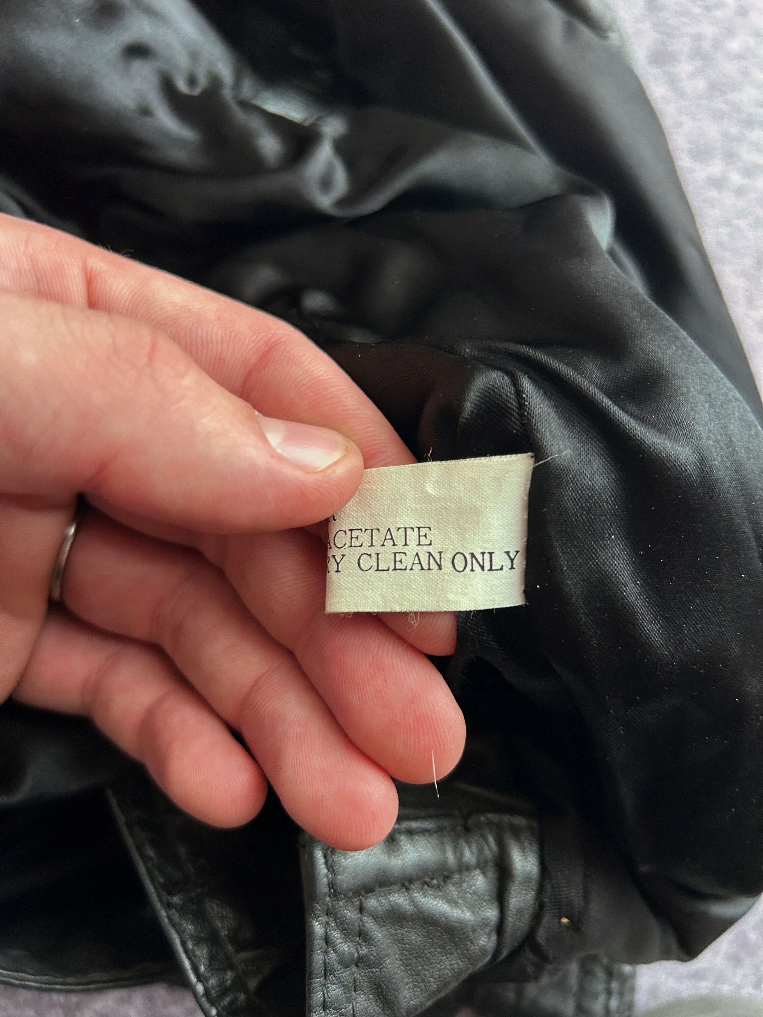 Other VTG Yohji Yamamoto Style REAL LEATHER JACKET 90s Size US M / EU 48-50 / 2 - 10 Thumbnail