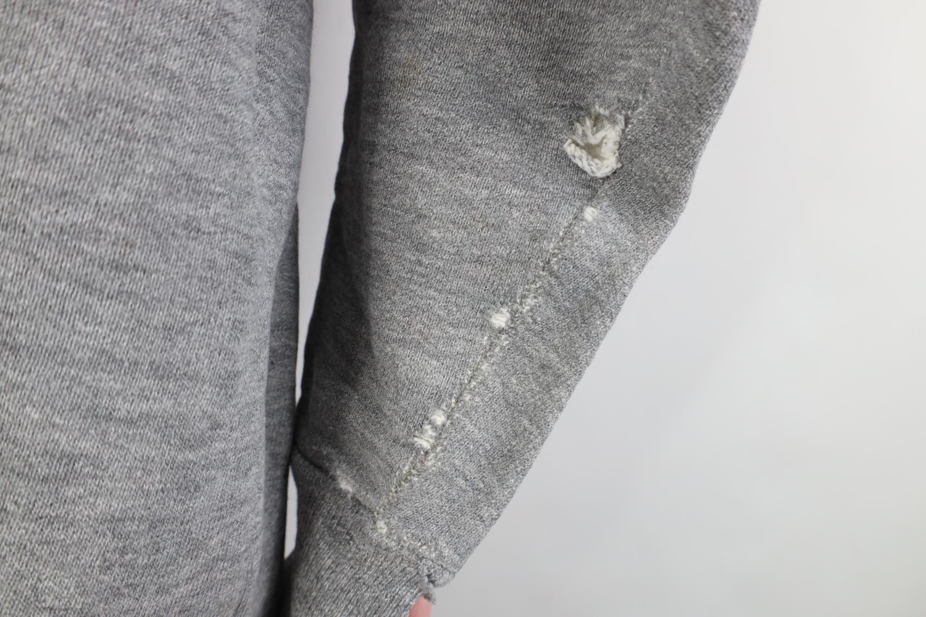 Vintage Vintage 70s Streetwear Triblend Sweatshirt Heather Gray Size US S / EU 44-46 / 1 - 11 Thumbnail