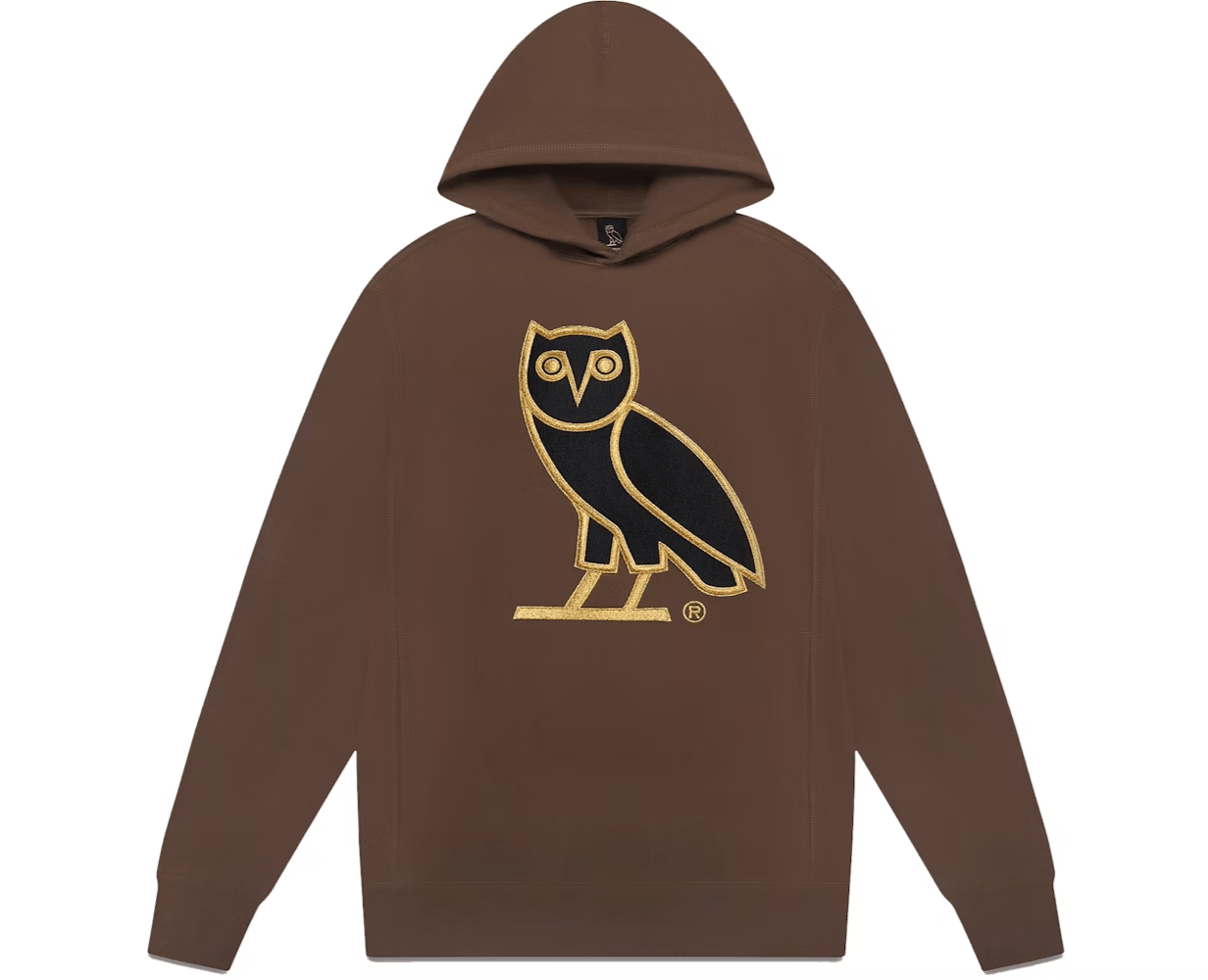 October's Very Own OVO Havana Brown Classic OG Owl Embroidered Hoodie - XL Size US XL / EU 56 / 4 - 1 Thumbnail