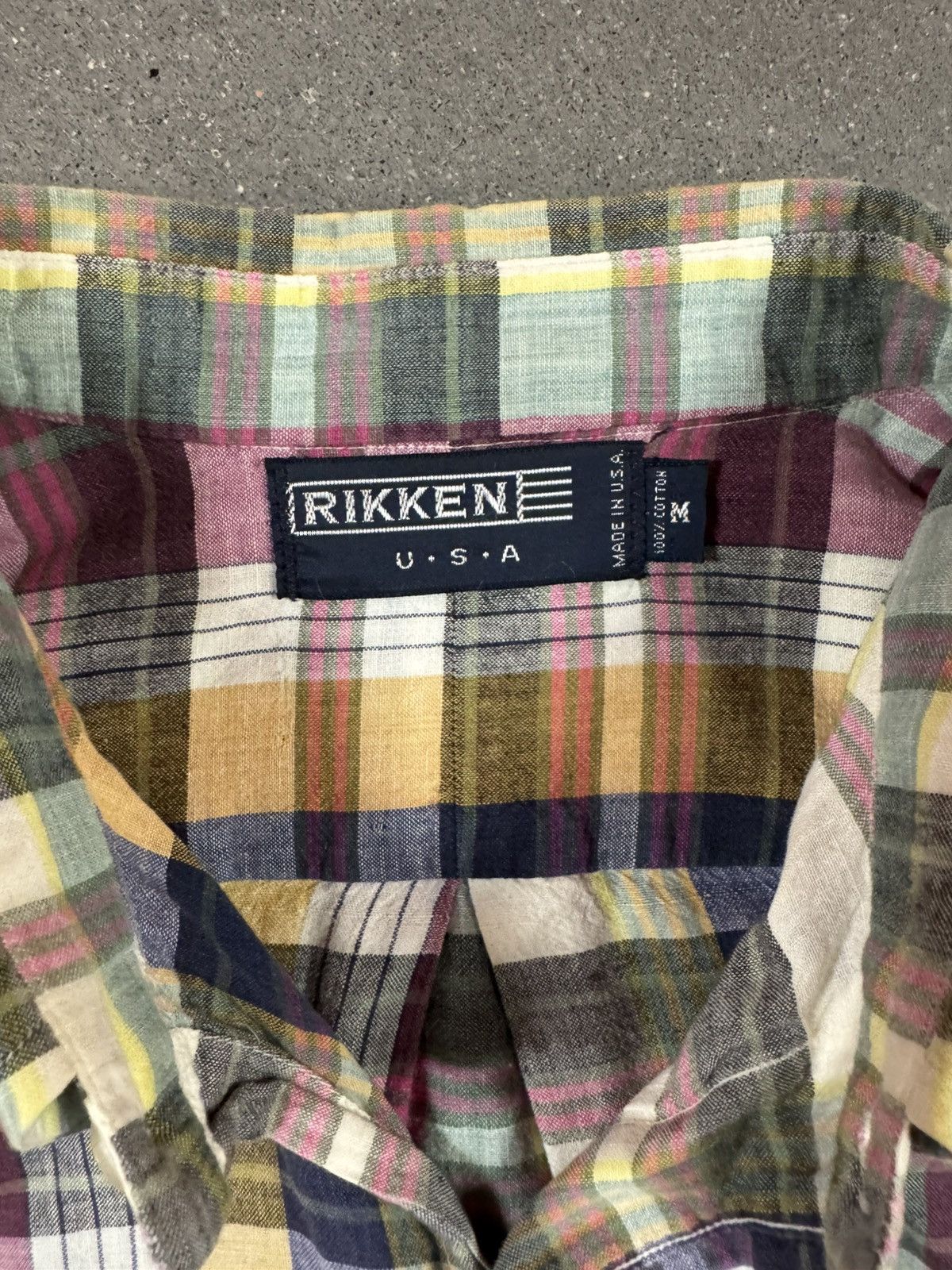 Other 90’s Rikken Multi-Color Flannel Size US M / EU 48-50 / 2 - 3 Thumbnail