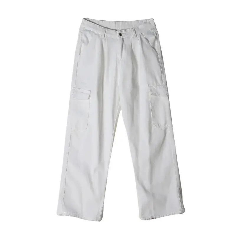 Japanese Brand Retro loose and loose wide leg pocket jeans Size US 30 / EU 46 - 5 Thumbnail