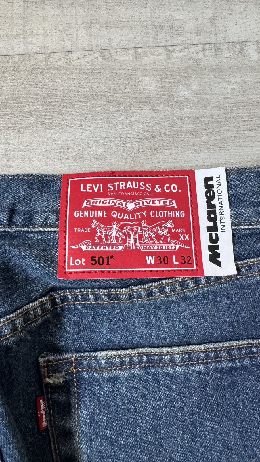 Levi's Levi’s McLaren 501 Size US 30 / EU 46 - 4 Thumbnail