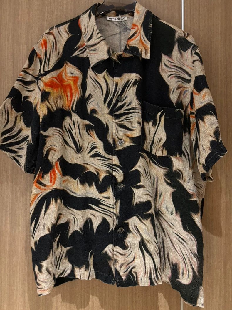 Our Legacy size48 Flame shirt