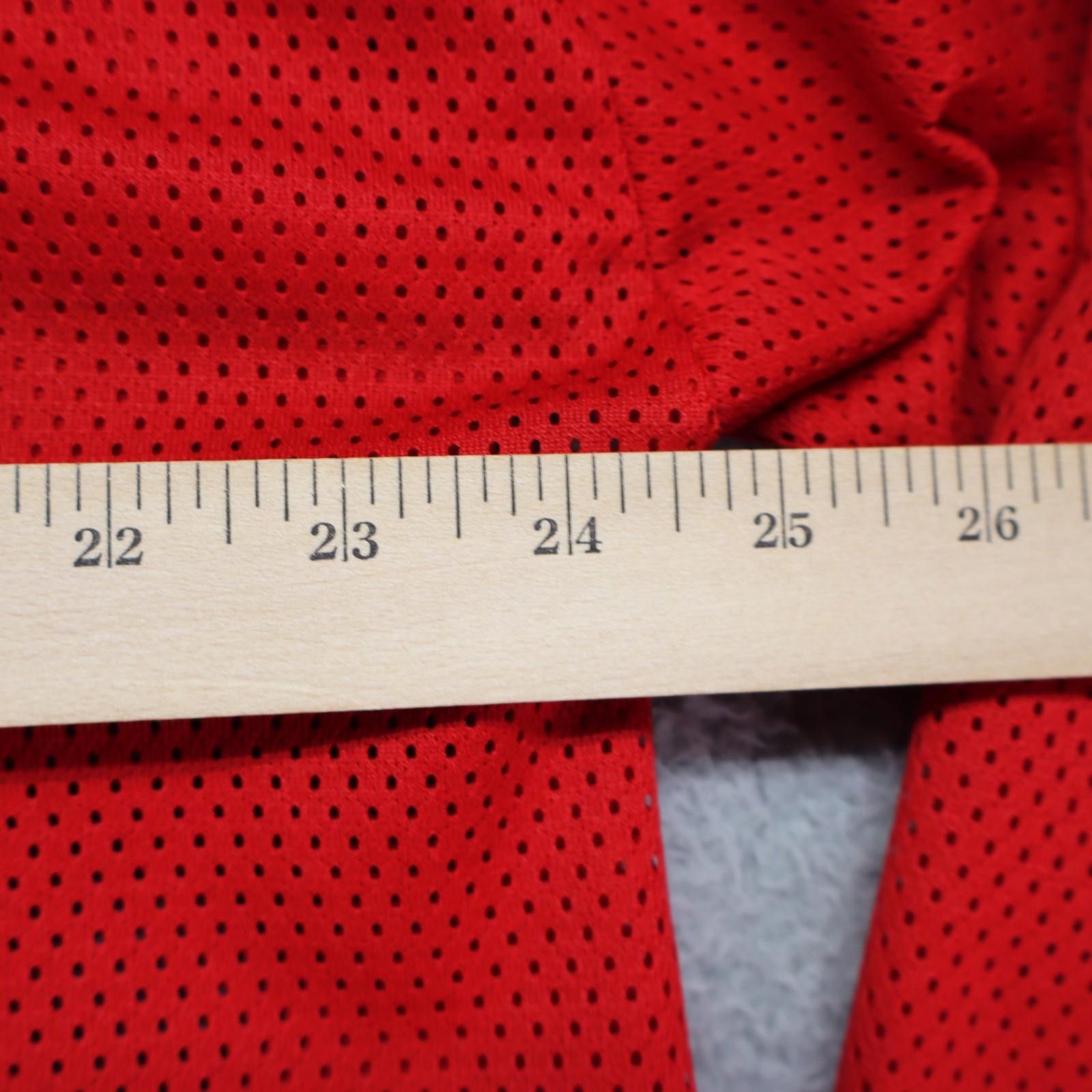Vintage Practice Hockey Jersey Adult XL Red Mesh Bauer Size US XL / EU 56 / 4 - 3 Thumbnail