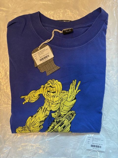 Brain Dead Brain Dead x Them Ghetto Blaster T-Shirt, Royal Blue Medium Size US M / EU 48-50 / 2 - 2 Thumbnail