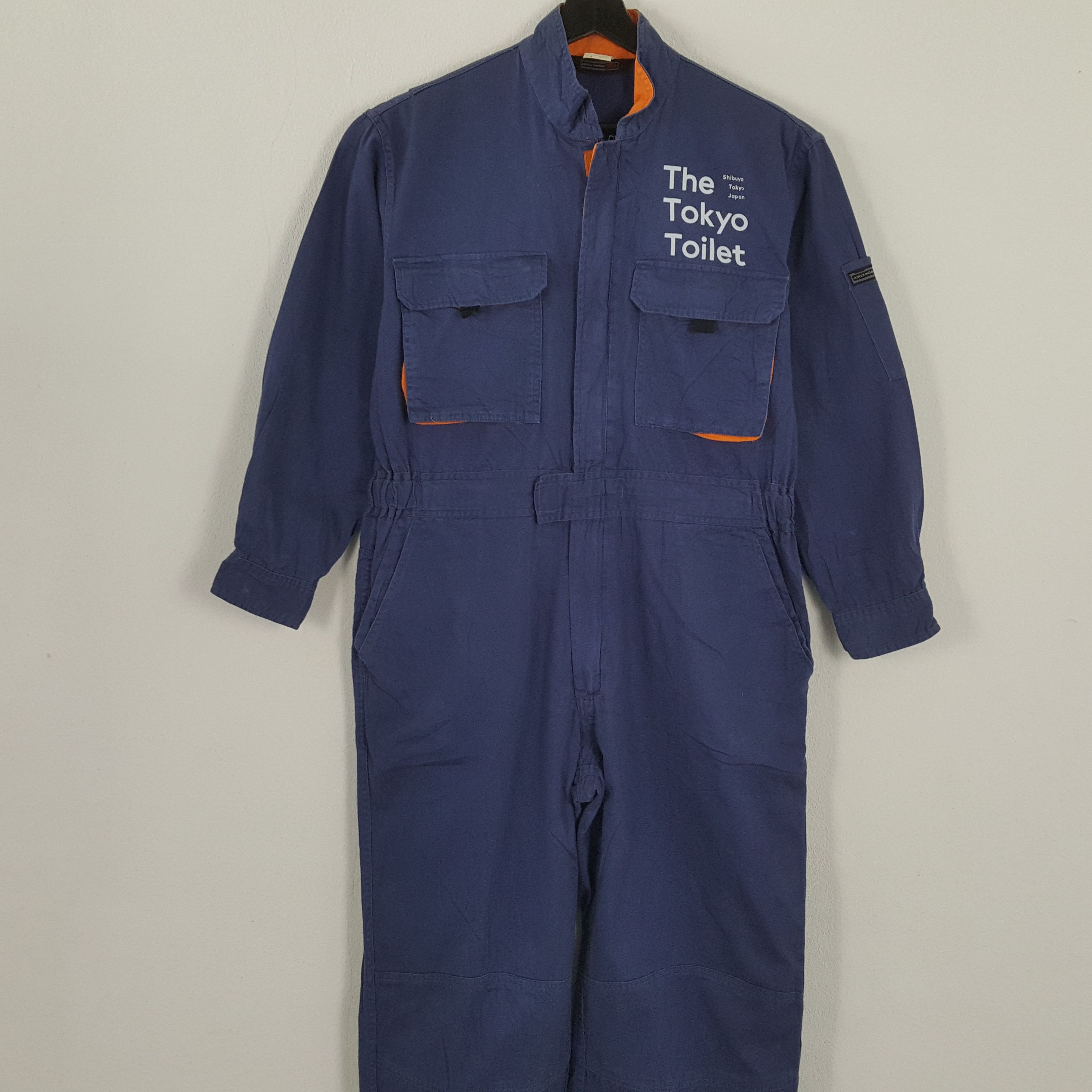 Japanese Brand × Vintage THE TOKYO TOILET Japanese Style Custom Art Coverall Jacket Size US M / EU 48-50 / 2 - 5 Thumbnail