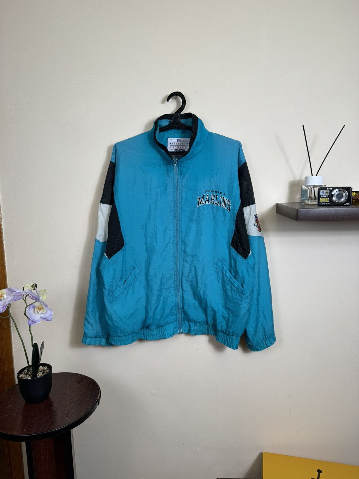 Starter Vintage Florida Marlins Starter Jacket Nylon MLB L Size US L / EU 52-54 / 3 - 4 Thumbnail