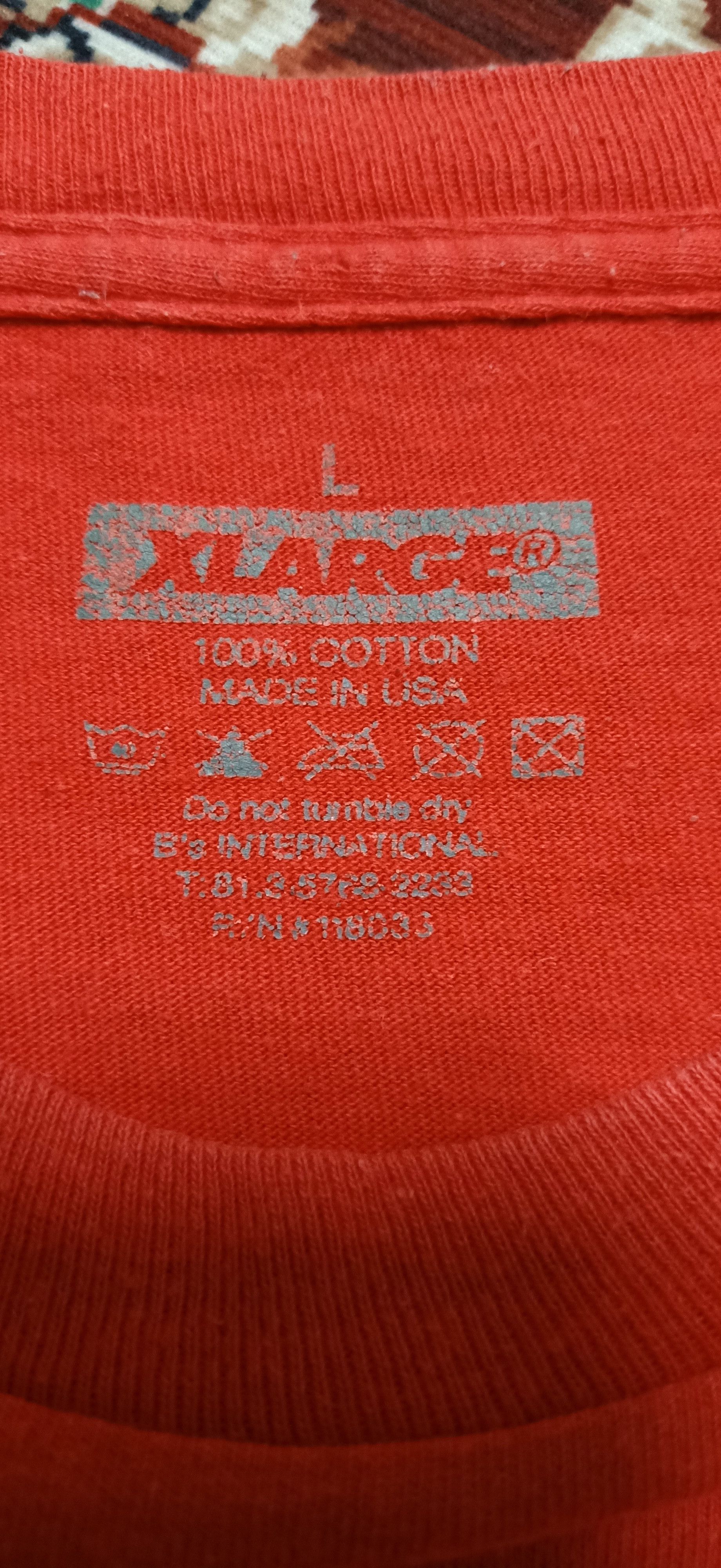 Vintage × Xlarge XLARGE USA B'S INTERNATIONAL OFFICIAL TEE Size US L / EU 52-54 / 3 - 4 Thumbnail