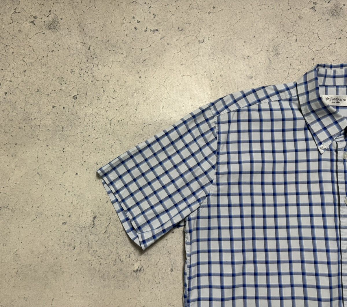 Yves Saint Laurent Yves Saint Laurent YSL Luxury Button Up Vintage Shirt Size US L / EU 52-54 / 3 - 4 Thumbnail